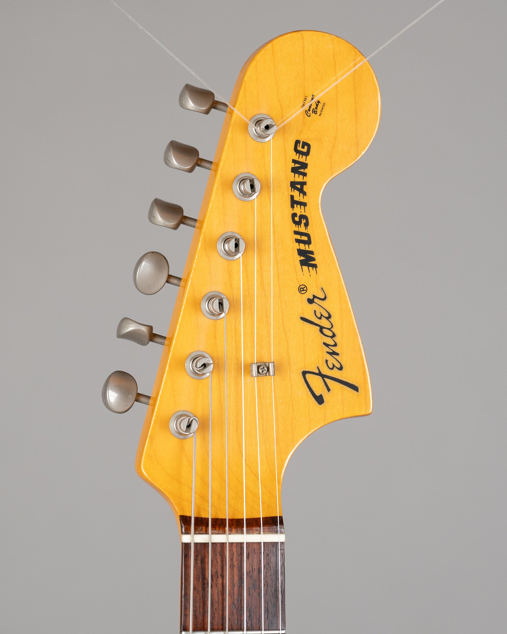 c1984 Fender MG69-60 Mustang (Japan, Olympic White, Gig Bag)