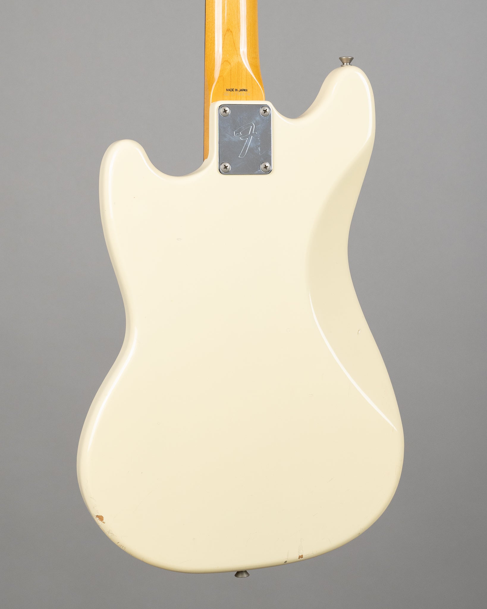 c1984 Fender MG69-60 Mustang (Japan, Olympic White, Gig Bag)