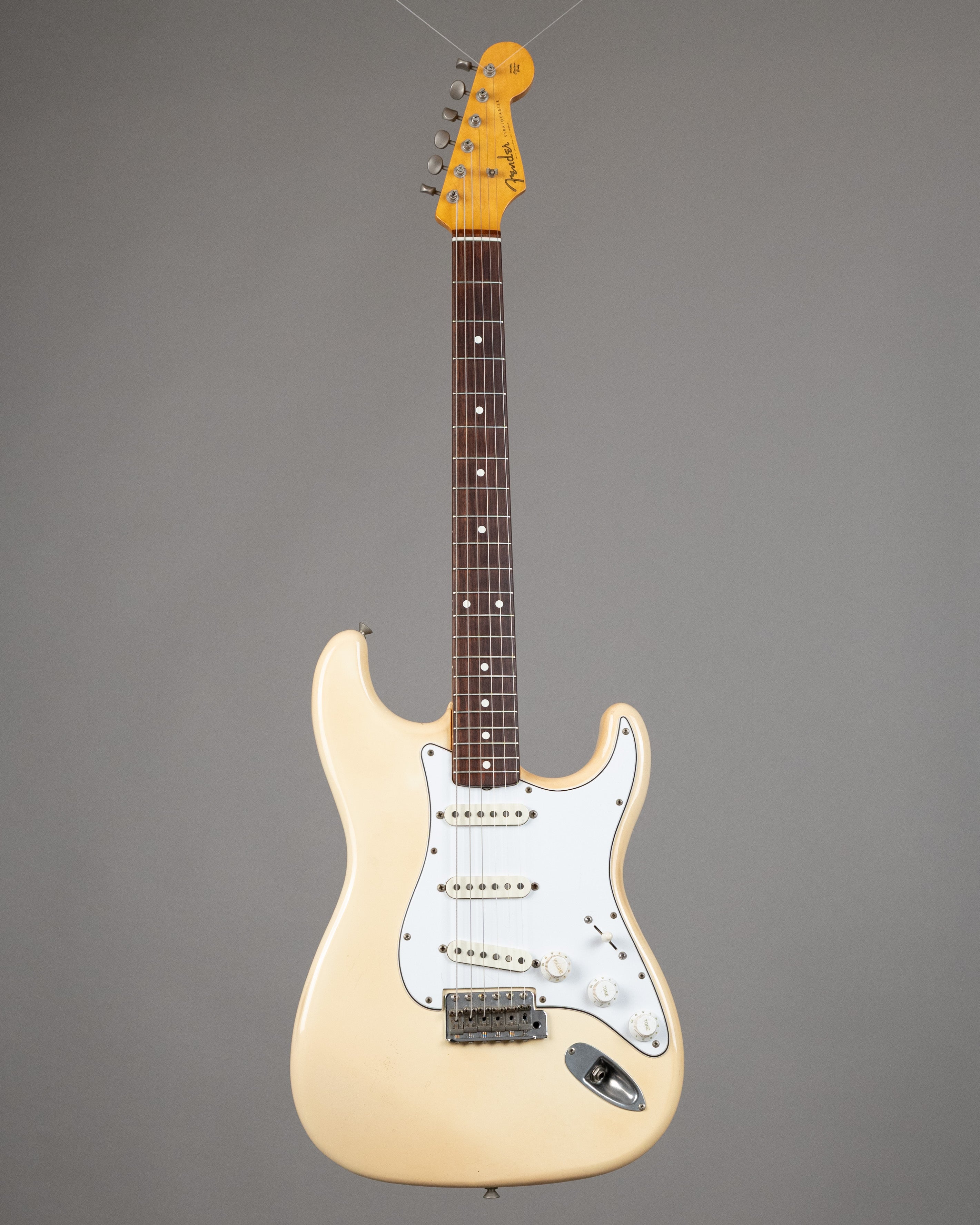 1983 Fender ST62-65 JV Stratocaster (Japan, Olympic White, HSC)