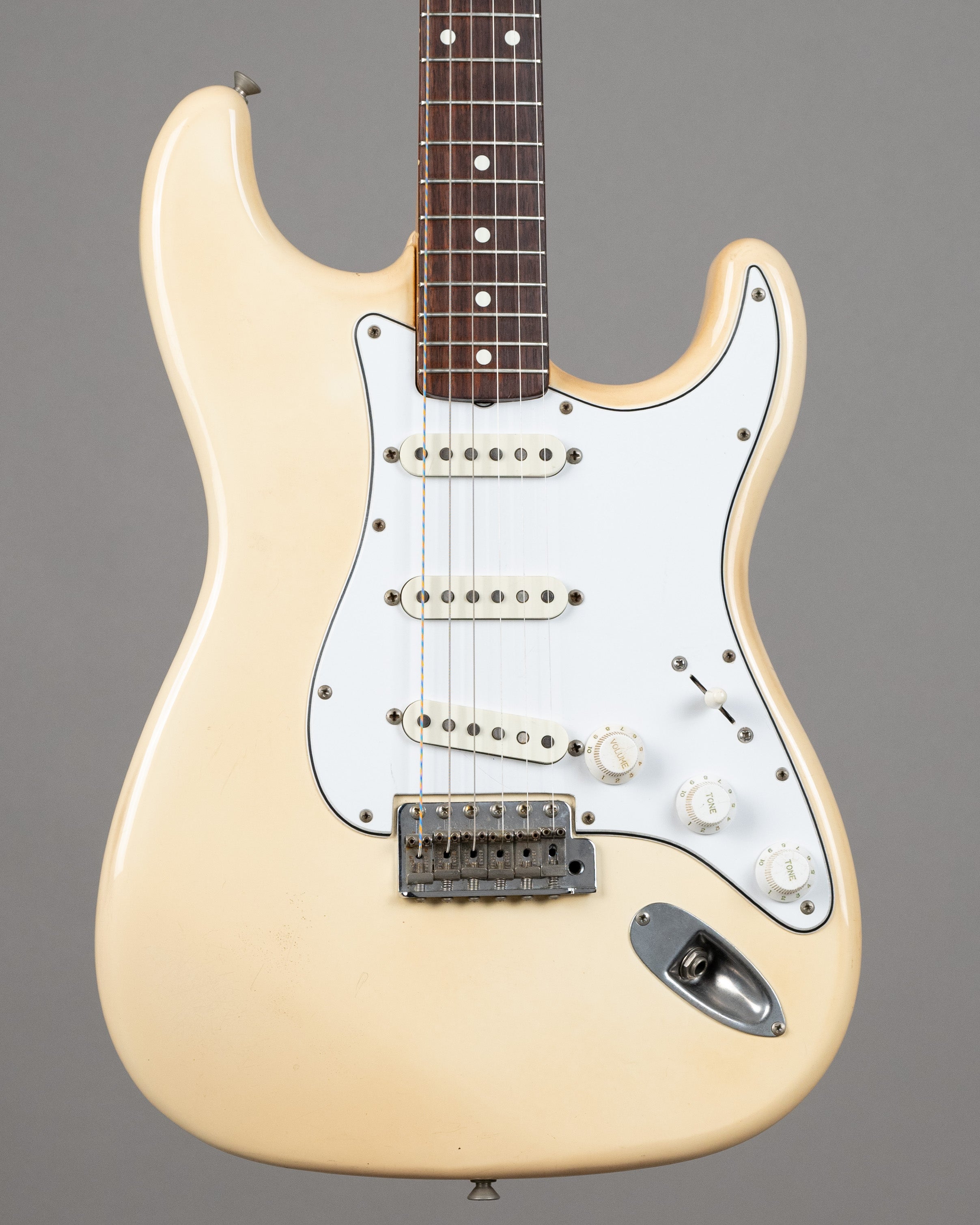1983 Fender ST62-65 JV Stratocaster (Japan, Olympic White, HSC)