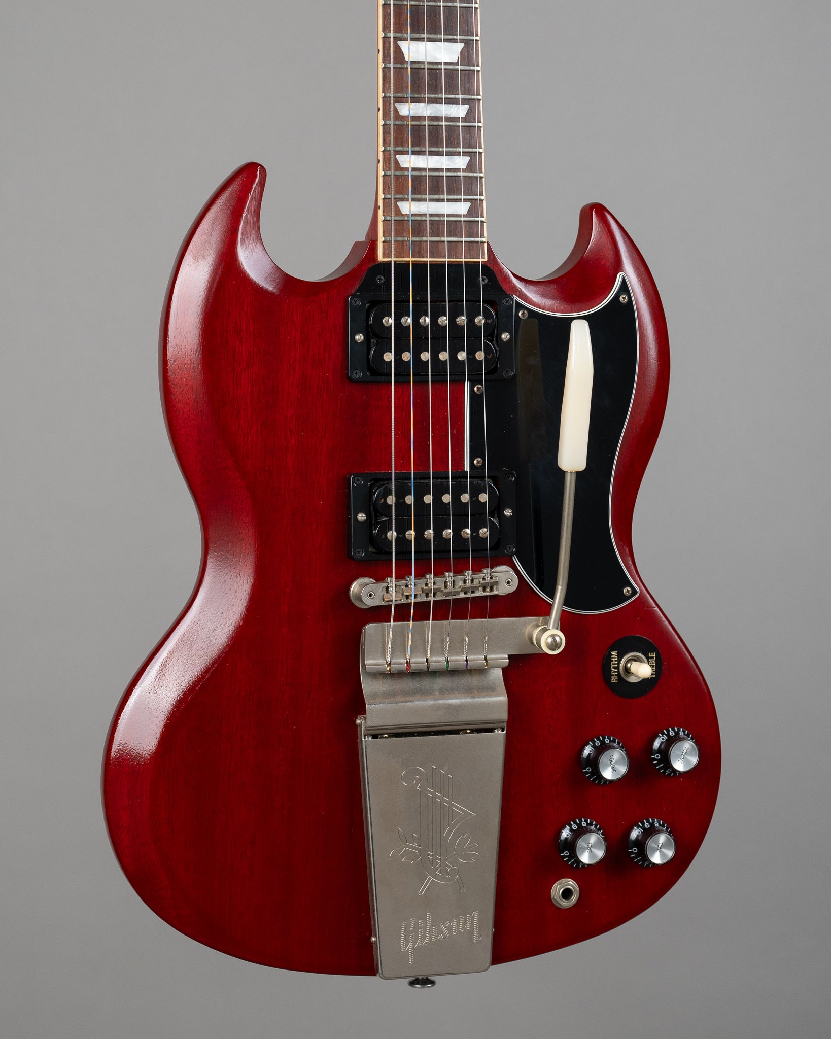 2022 Gibson SG Standard '61 Faded w/ Maestro Vibrola (USA, Faded Cherry, OHSC)