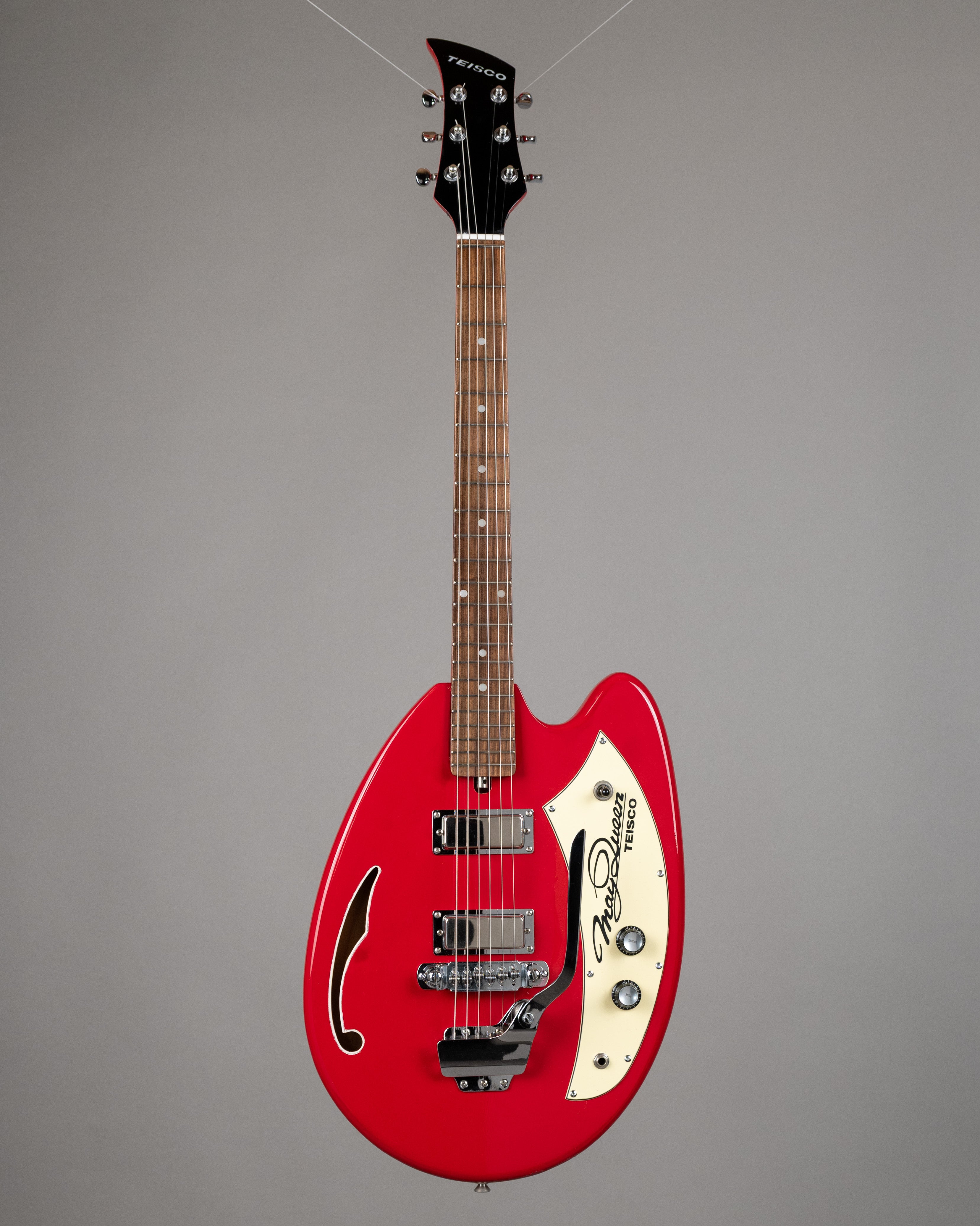 c1999 Teisco MQ-56 May Queen Mod (Japan, Red, Dimarzio Pickups)