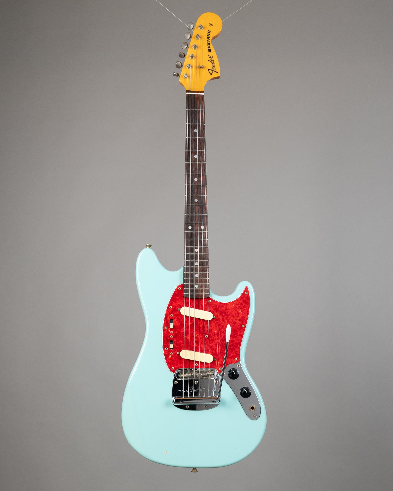 1993 Fender MG69-65 Mustang (Japan, Sonic Blue)