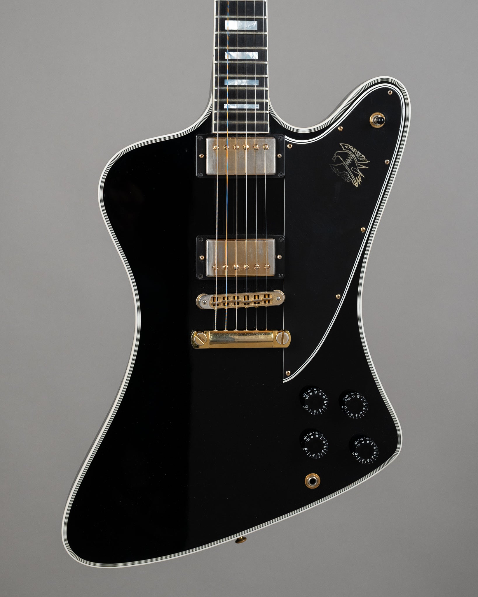 2017 Gibson Custom Shop Firebird Custom (USA, Ebony, OHSC, Certificate)