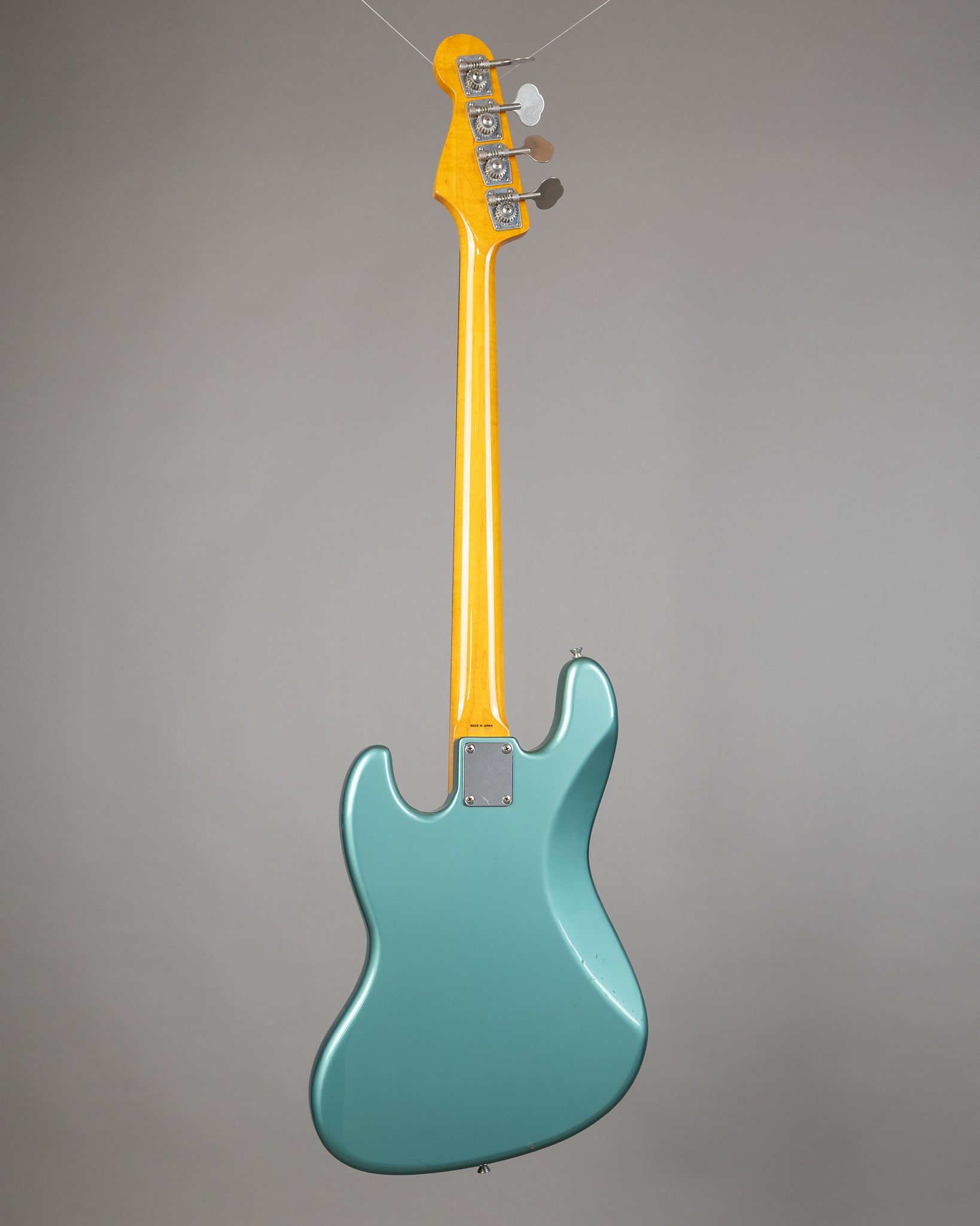 1995 Fender JB-62 Jazz Bass (Japan, Ocean Turquoise Metallic, Gig Bag)