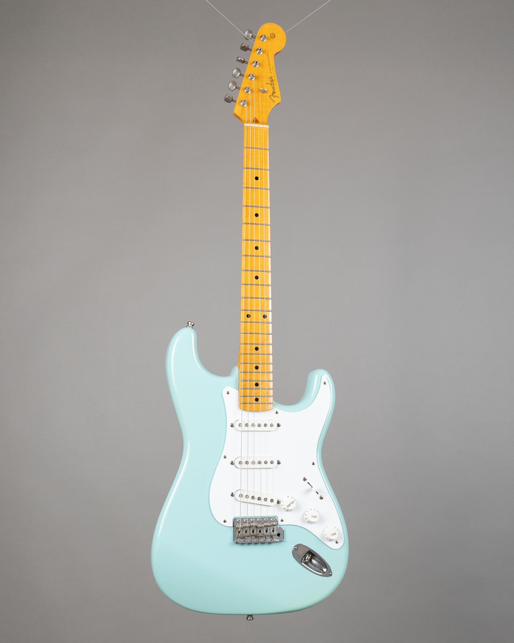 c2002 Fender ST57-58US Stratocaster (Japan, Sonic Blue, Gig Bag)