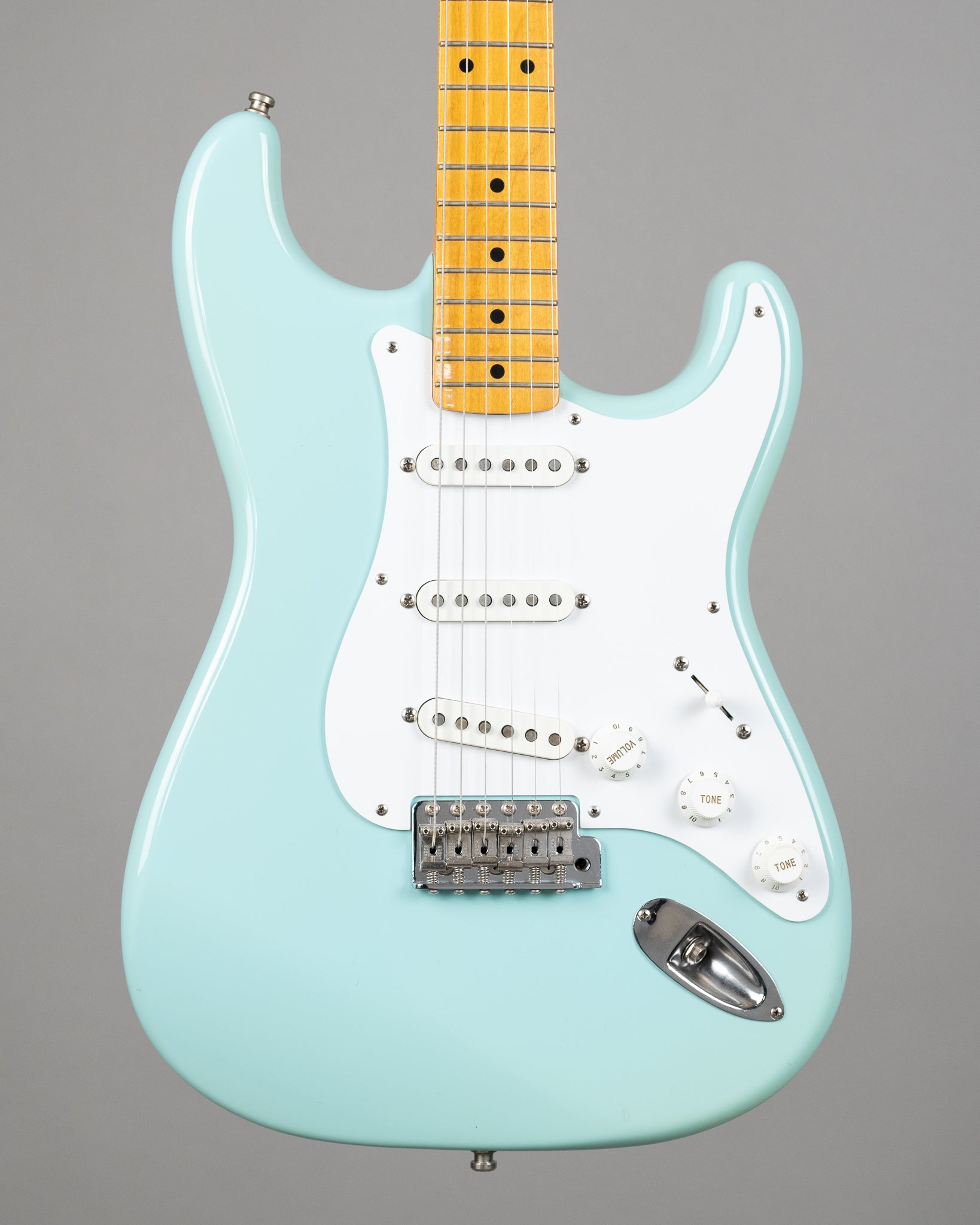 c2002 Fender ST57-58US Stratocaster (Japan, Sonic Blue, Gig Bag)