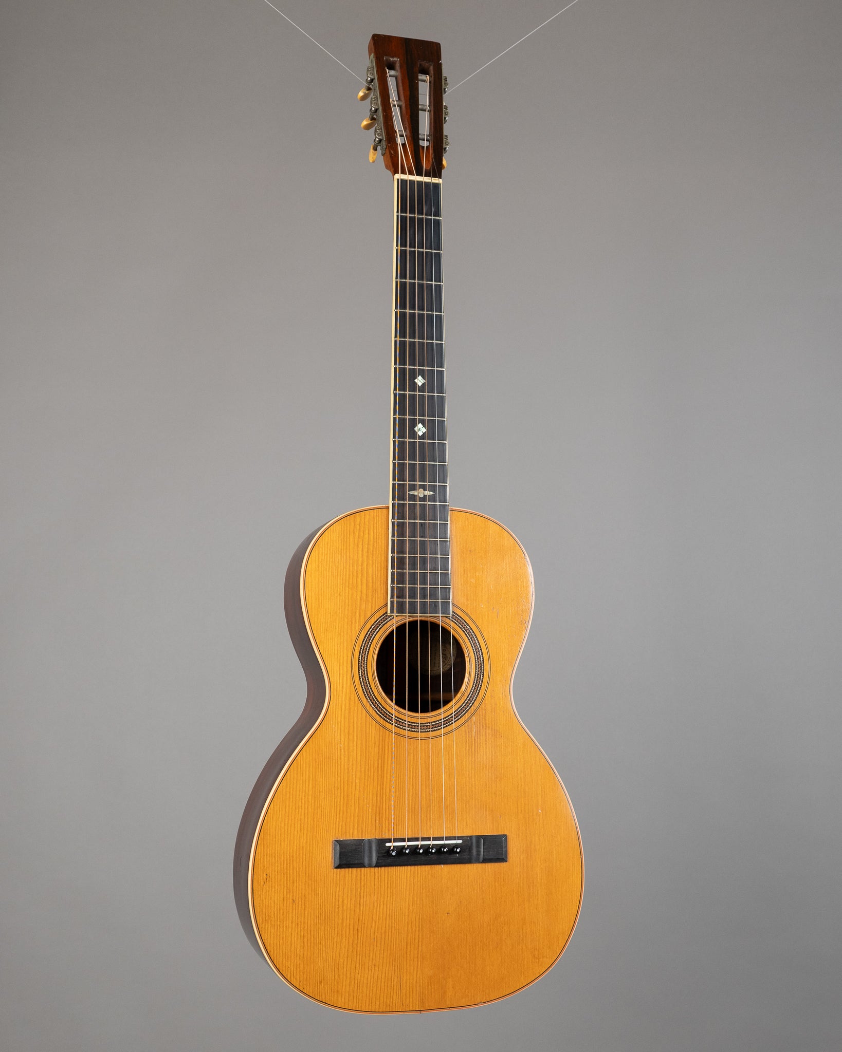 c1900 Washburn Model 123 '1897 Style' Parlour Guitar (USA, Brazilian Rosewood, HSC)