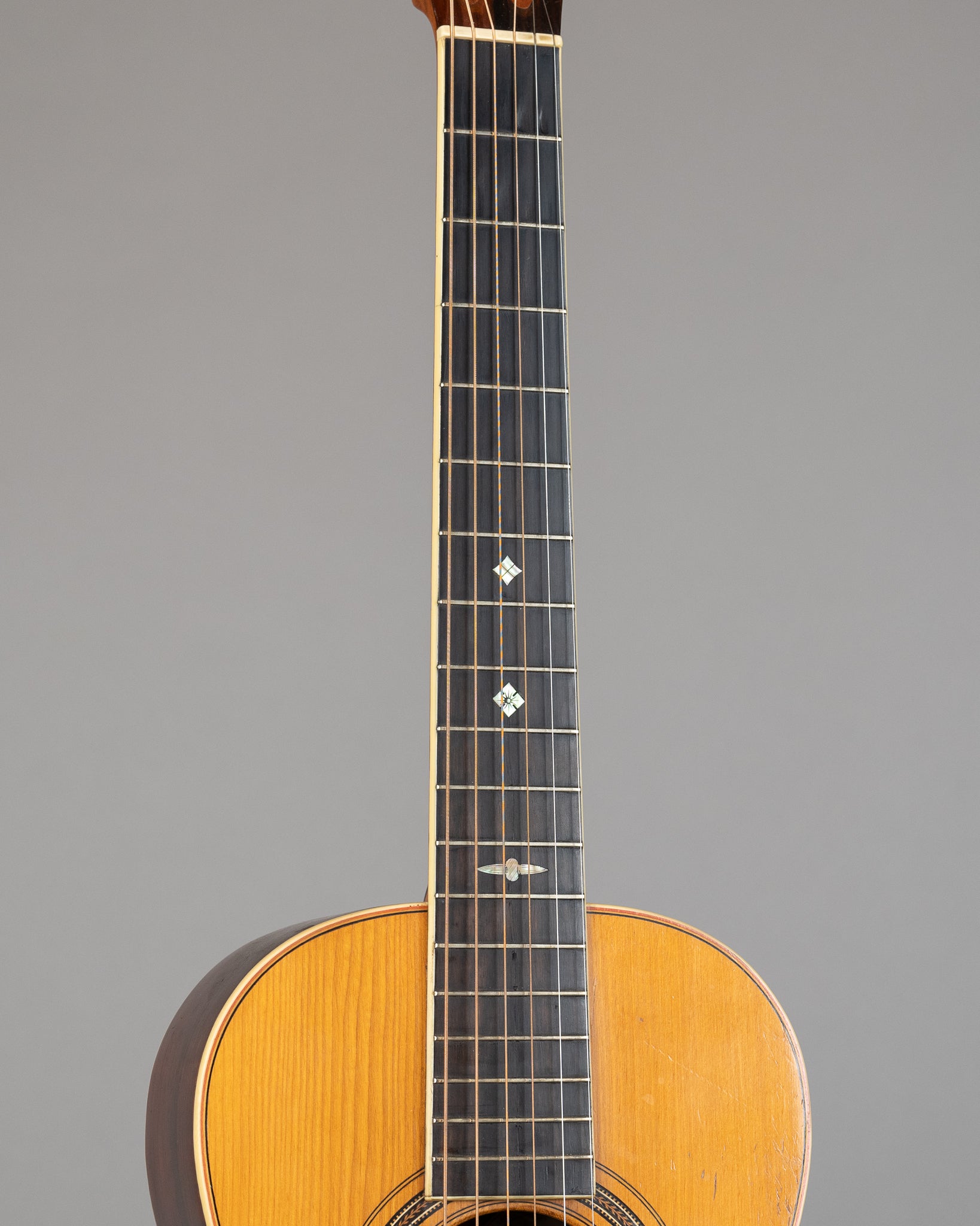 c1900 Washburn Model 123 '1897 Style' Parlour Guitar (USA, Brazilian Rosewood, HSC)
