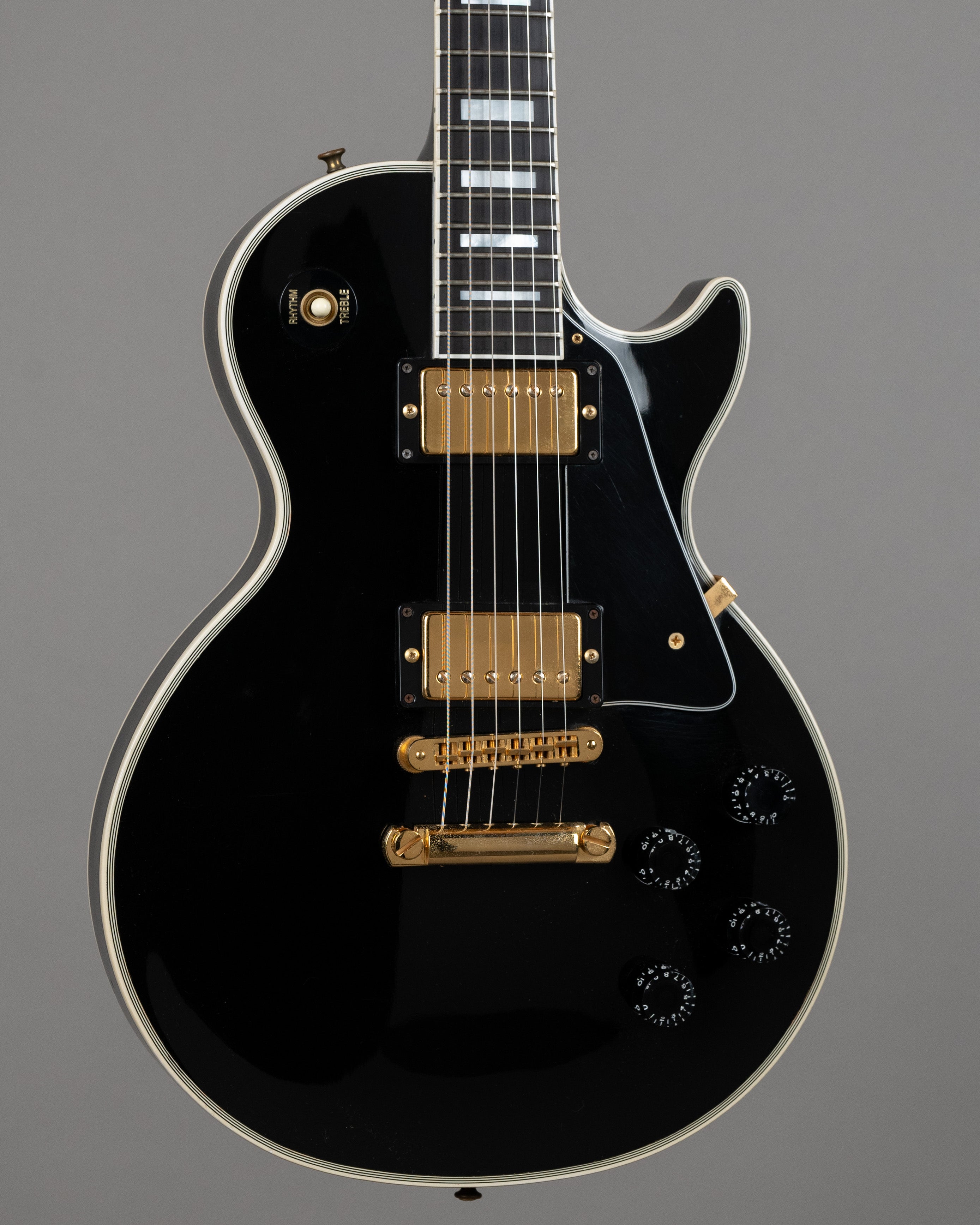 1989 Gibson Les Paul Custom (USA, Ebony, OHSC)
