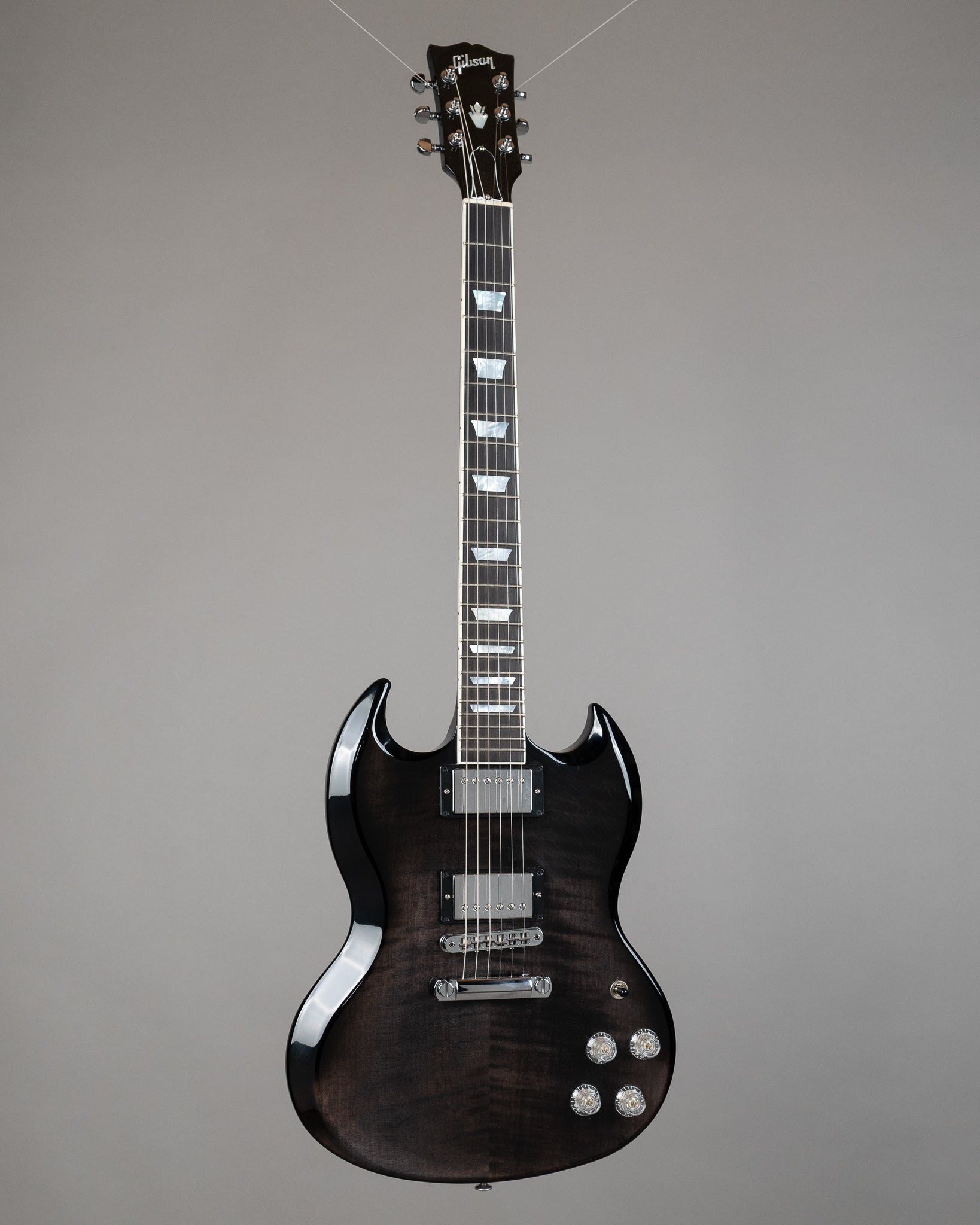 2022 Gibson SG Modern (USA, Trans Black Fade, OHSC)