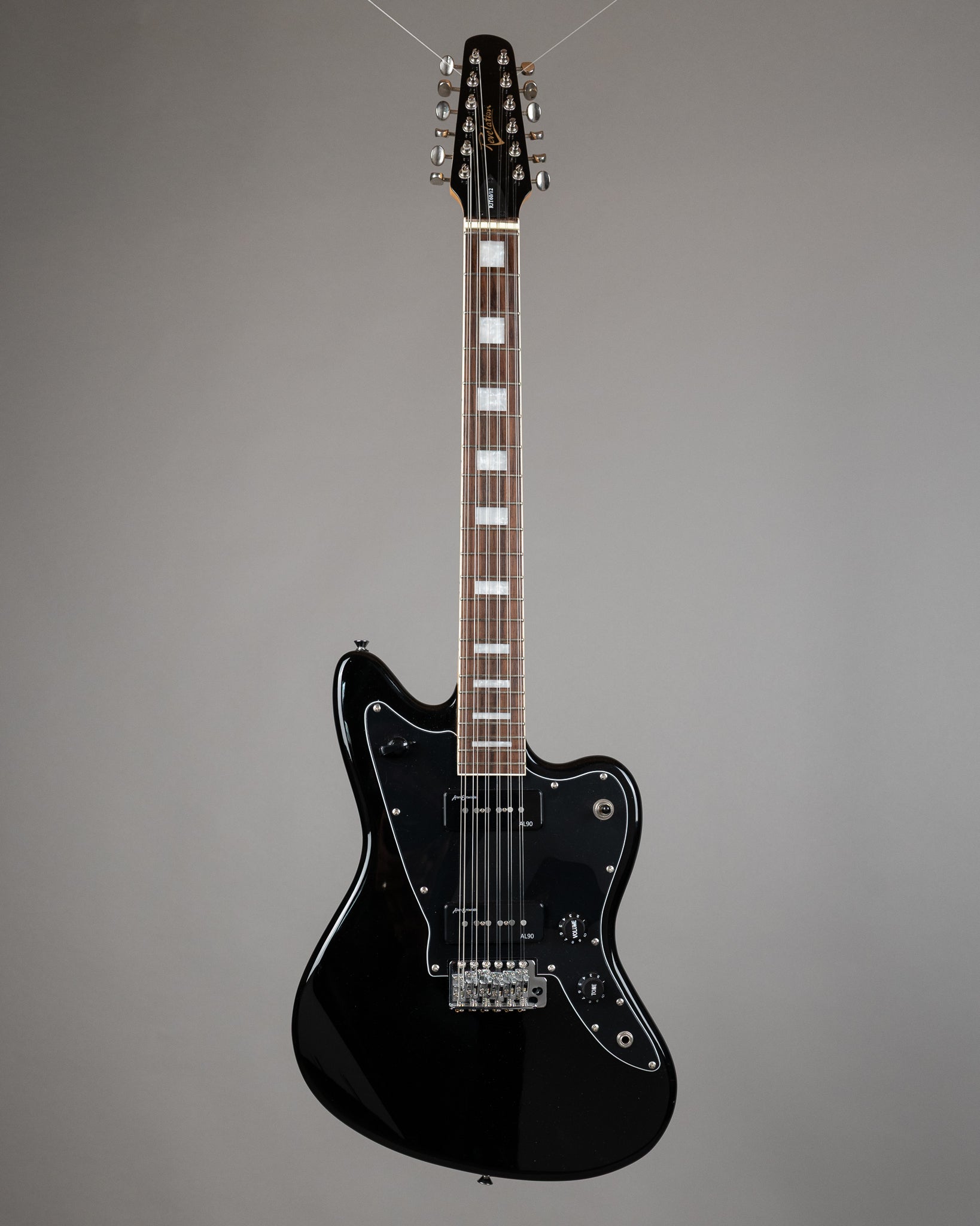 c2020s Revelation RJT60/12 '12 String' (China, Black)