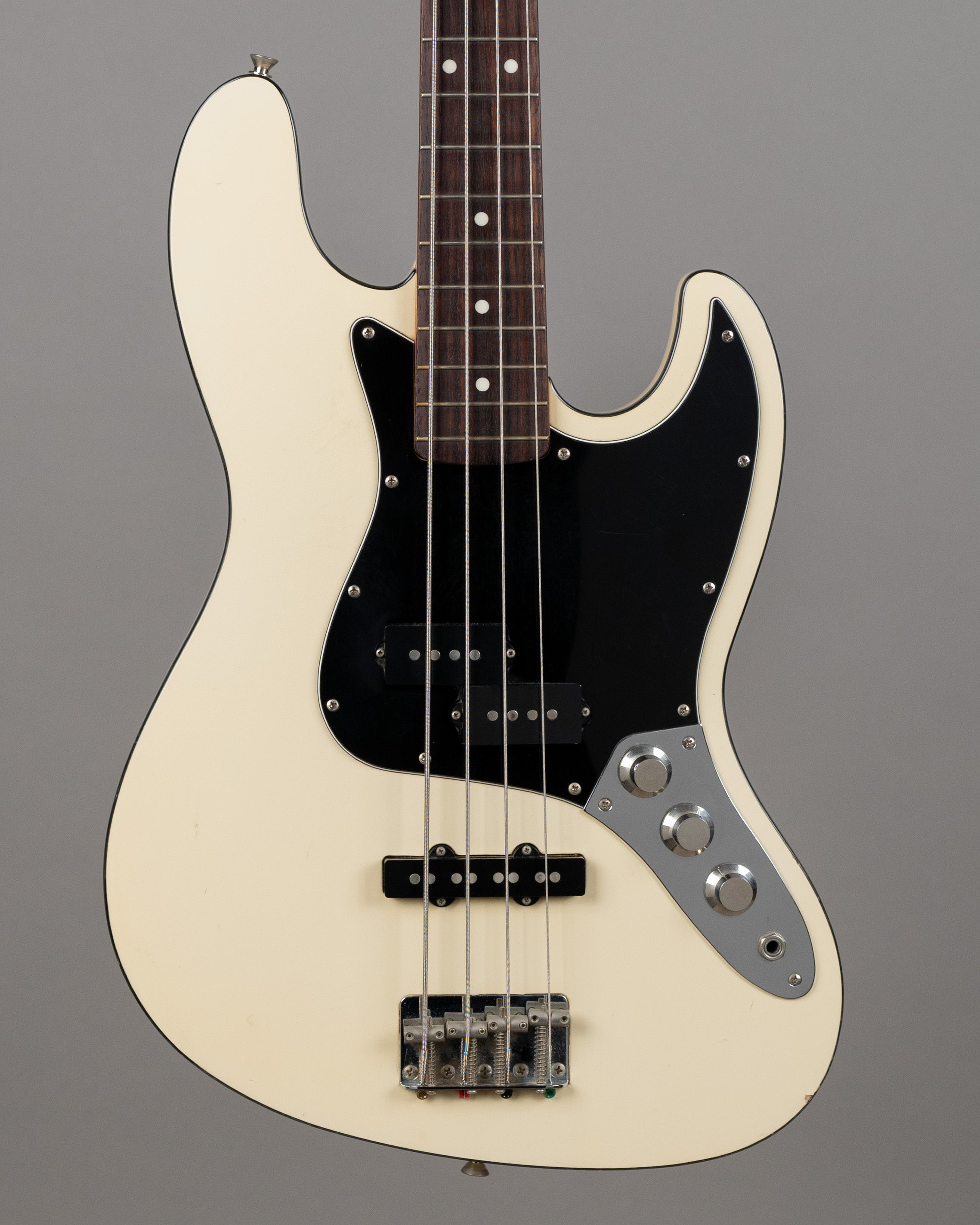2006 Fender Aerodyne Jazz Bass (Japan, Vintage White)