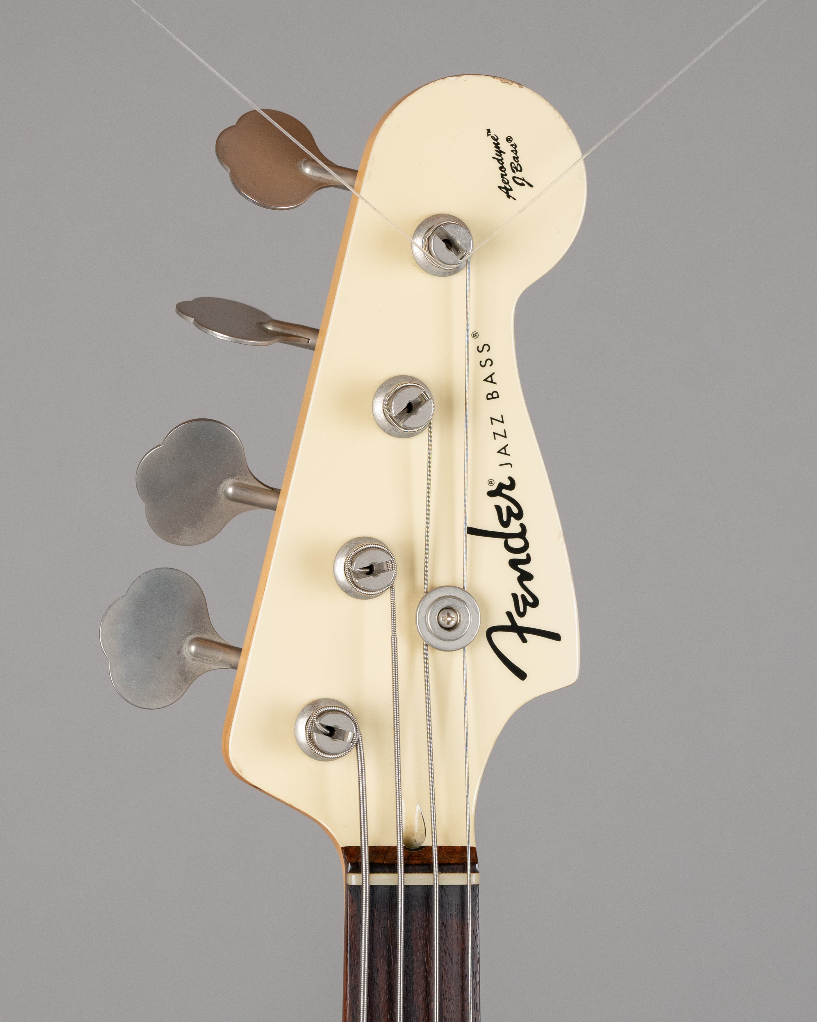2006 Fender Aerodyne Jazz Bass (Japan, Vintage White)