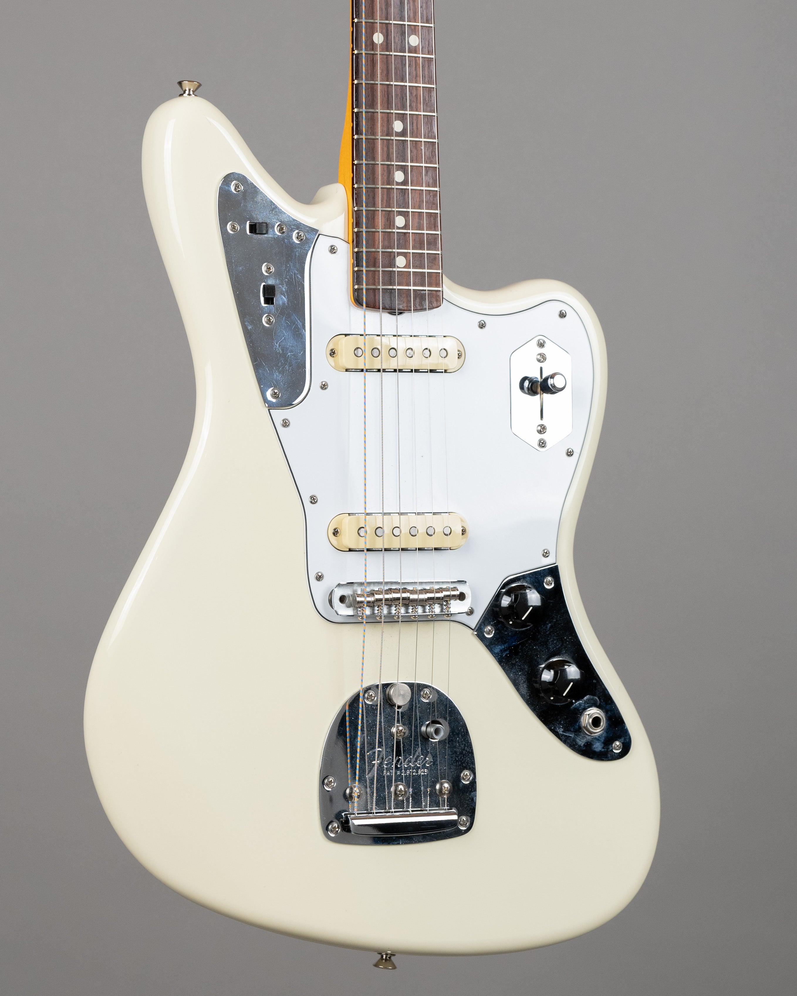 2025 Fender Johnny Marr Jaguar (USA, Olympic White, OHSC)
