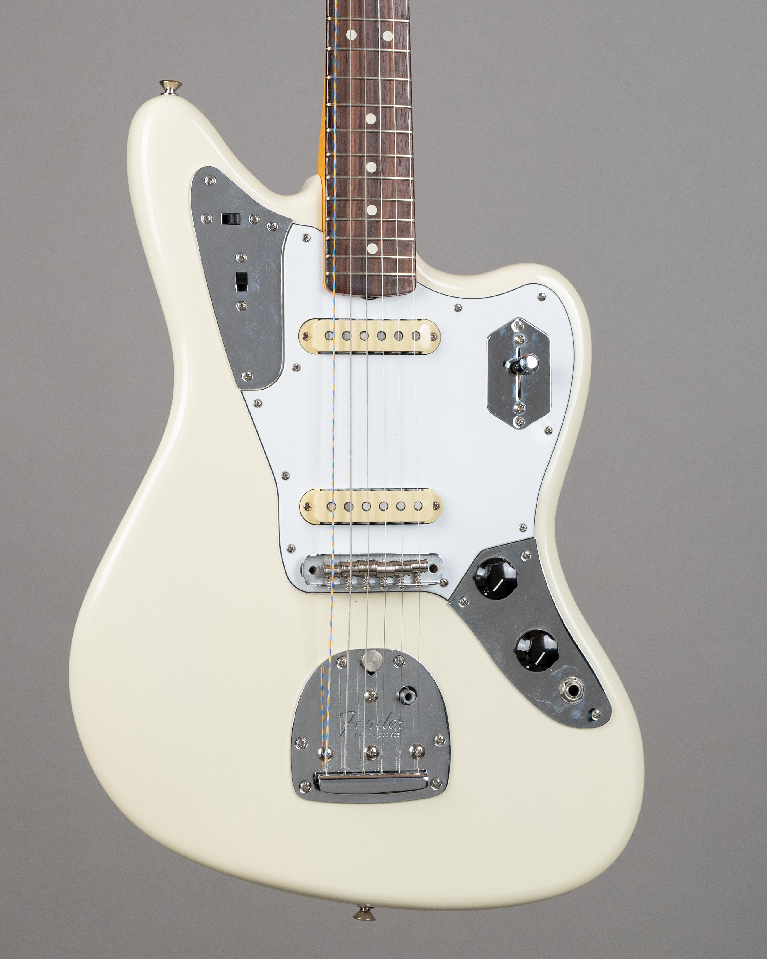 2025 Fender Johnny Marr Jaguar (USA, Olympic White, OHSC)