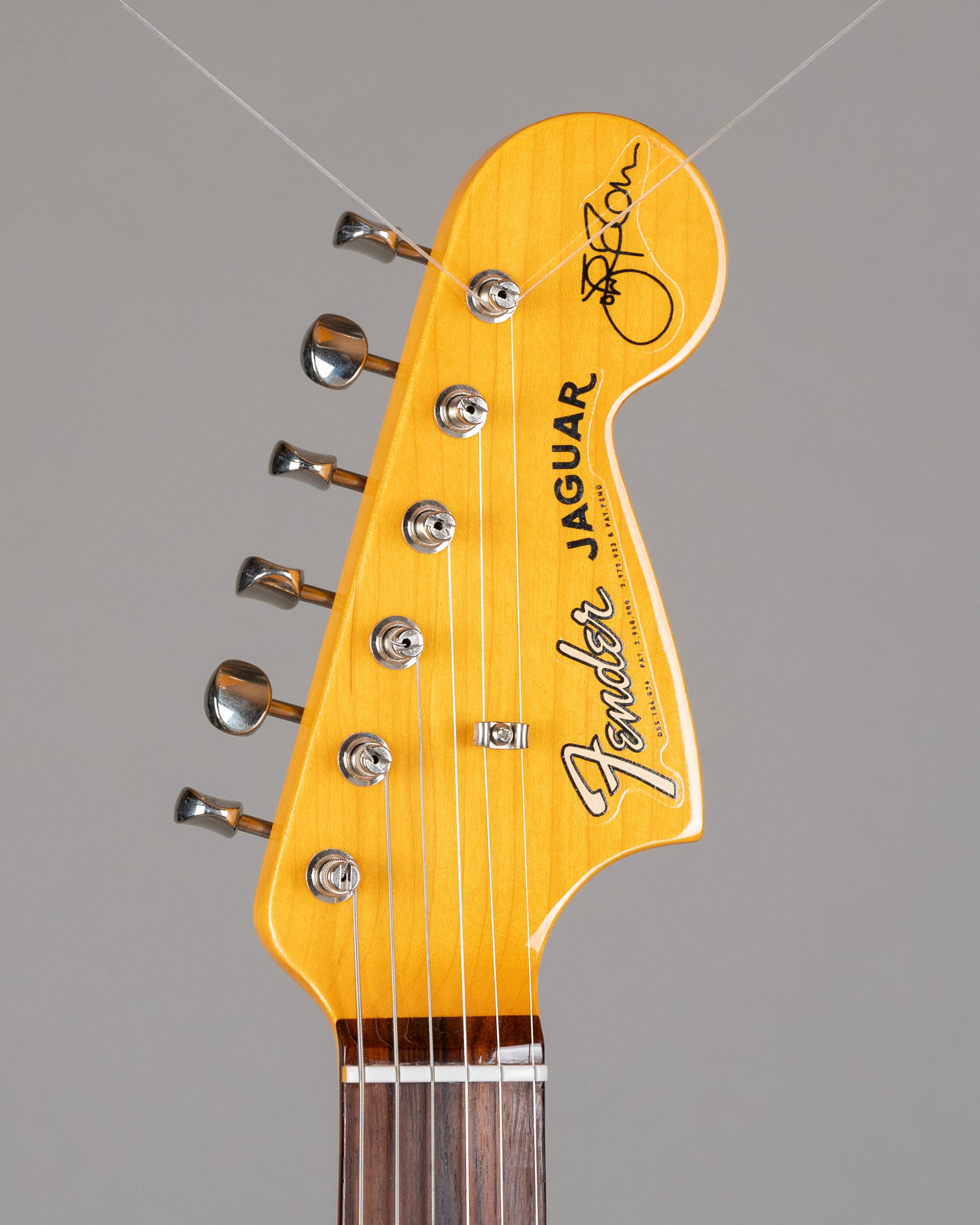 2025 Fender Johnny Marr Jaguar (USA, Olympic White, OHSC)