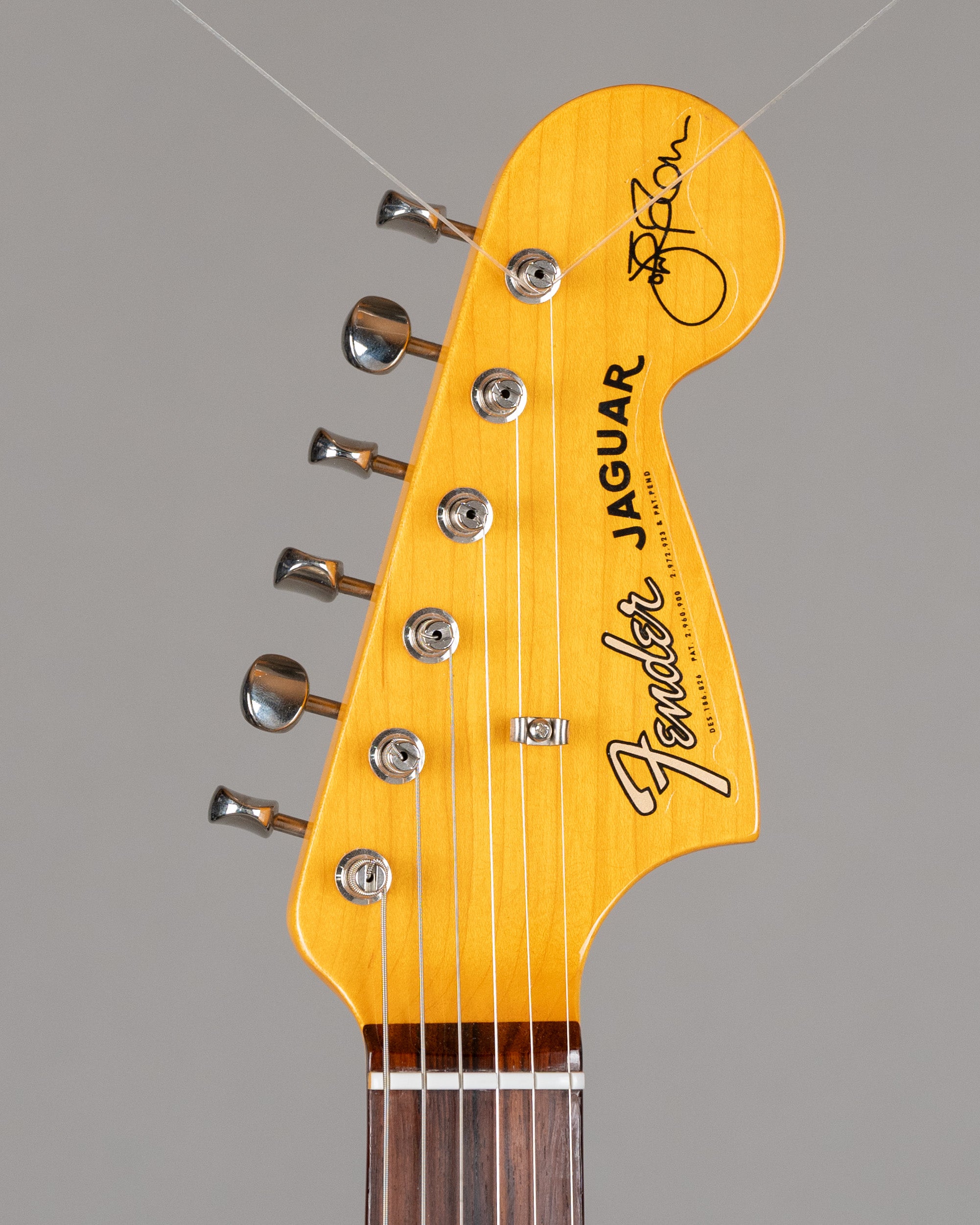 2025 Fender Johnny Marr Jaguar (USA, Olympic White, OHSC)