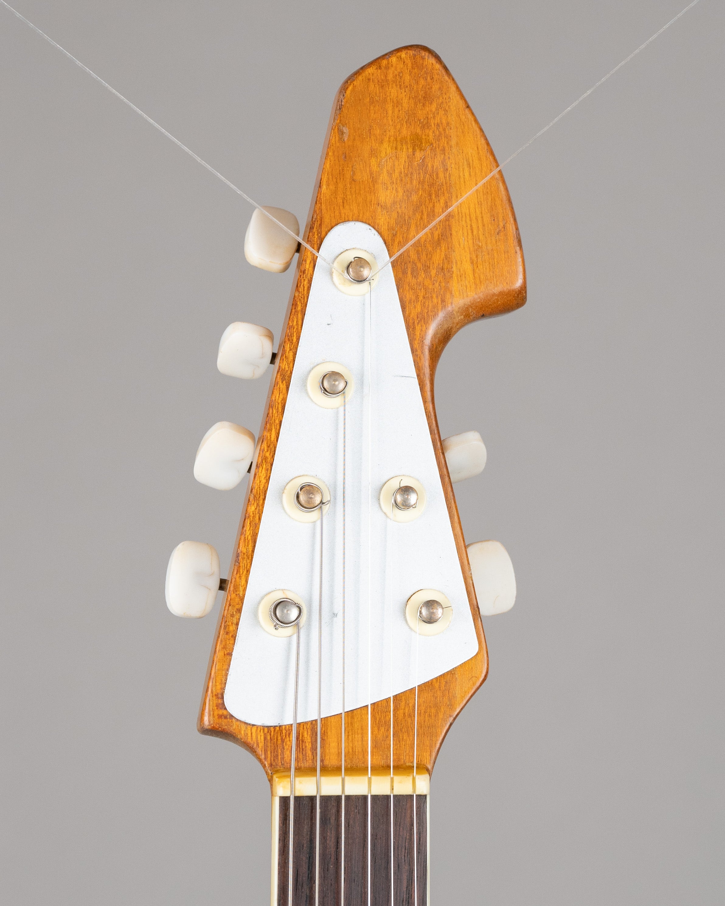 c1960s Teisco TG-64 (Japan, Battleship Grey, Monkey Grip)