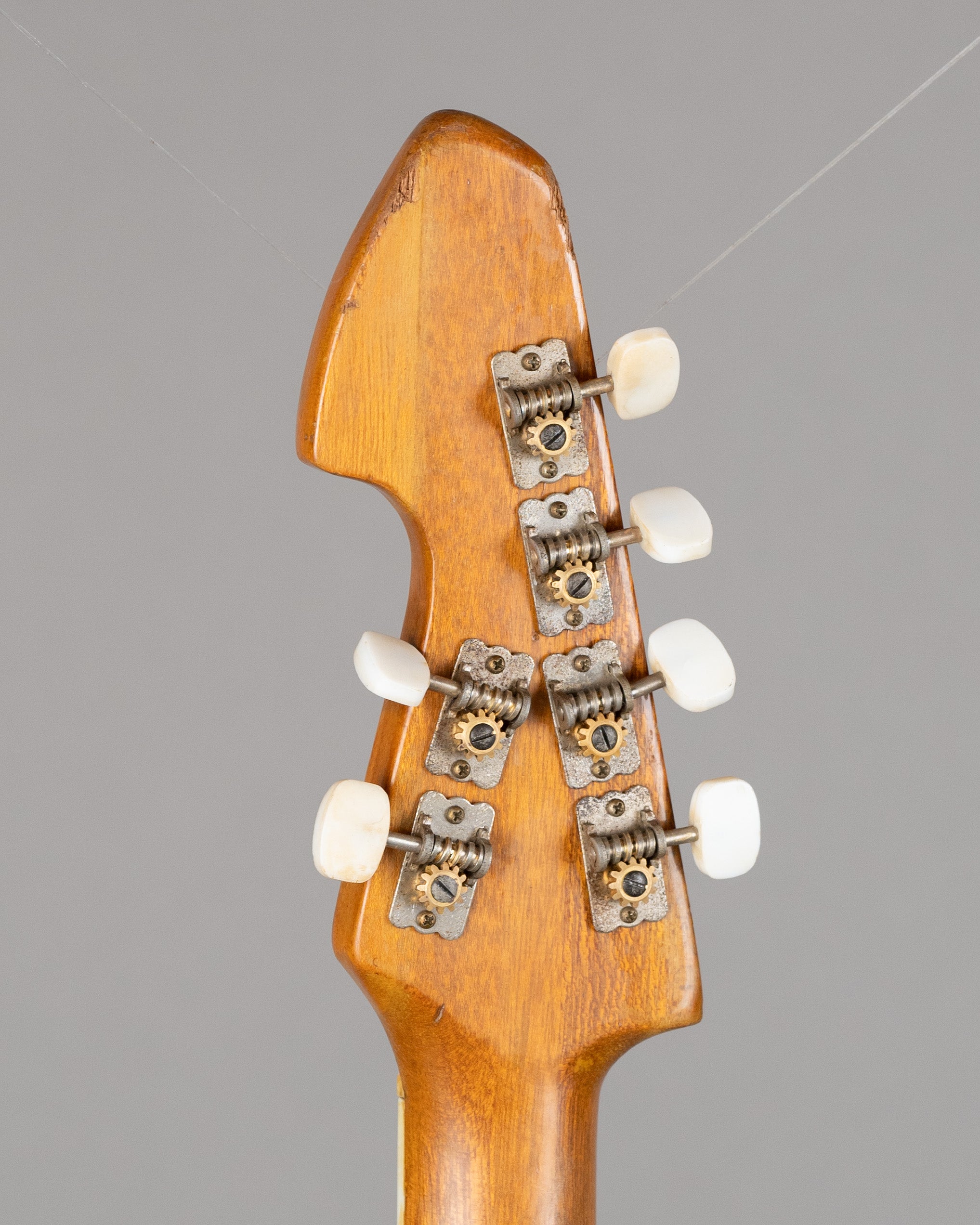 c1960s Teisco TG-64 (Japan, Battleship Grey, Monkey Grip)