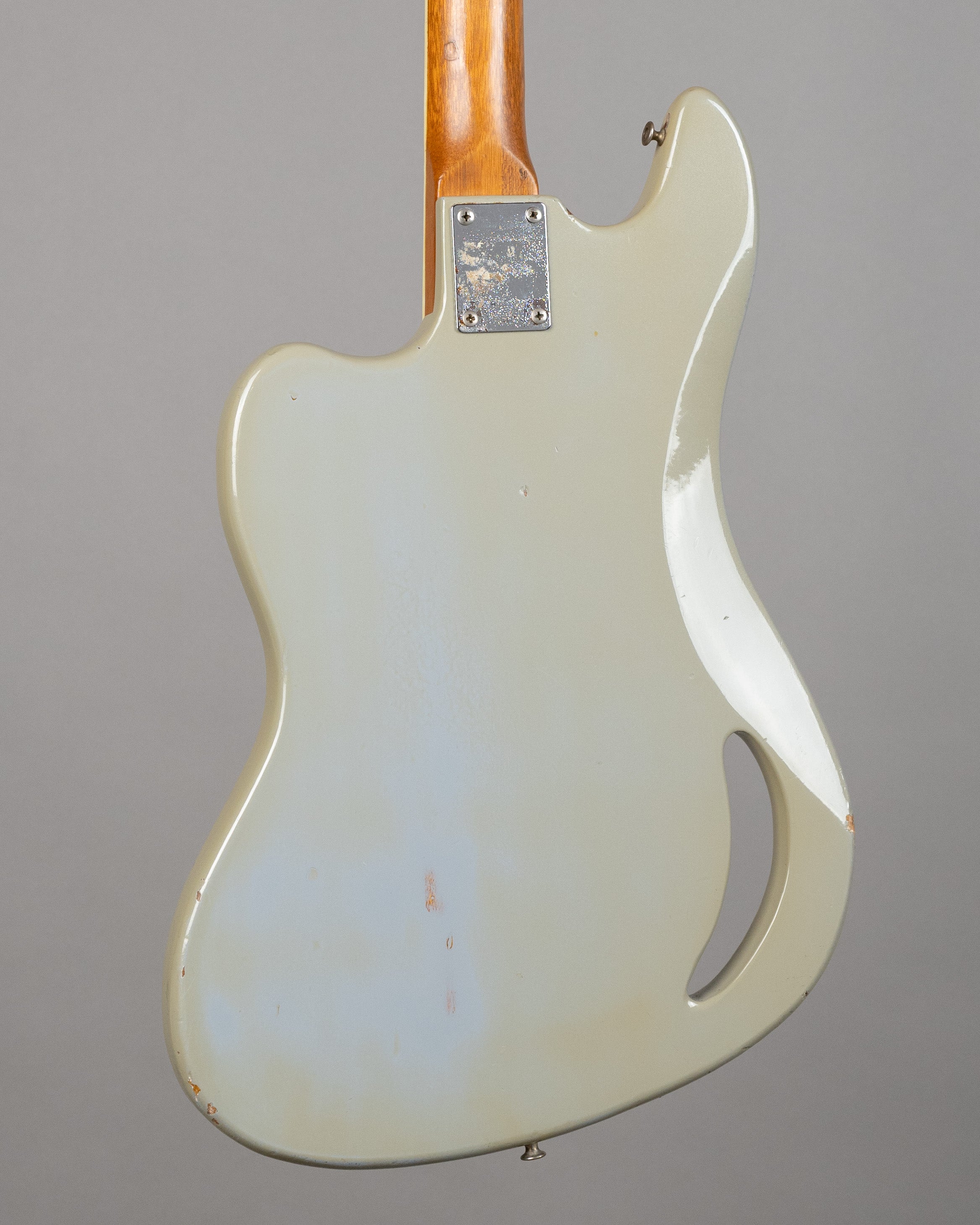 c1960s Teisco TG-64 (Japan, Battleship Grey, Monkey Grip)