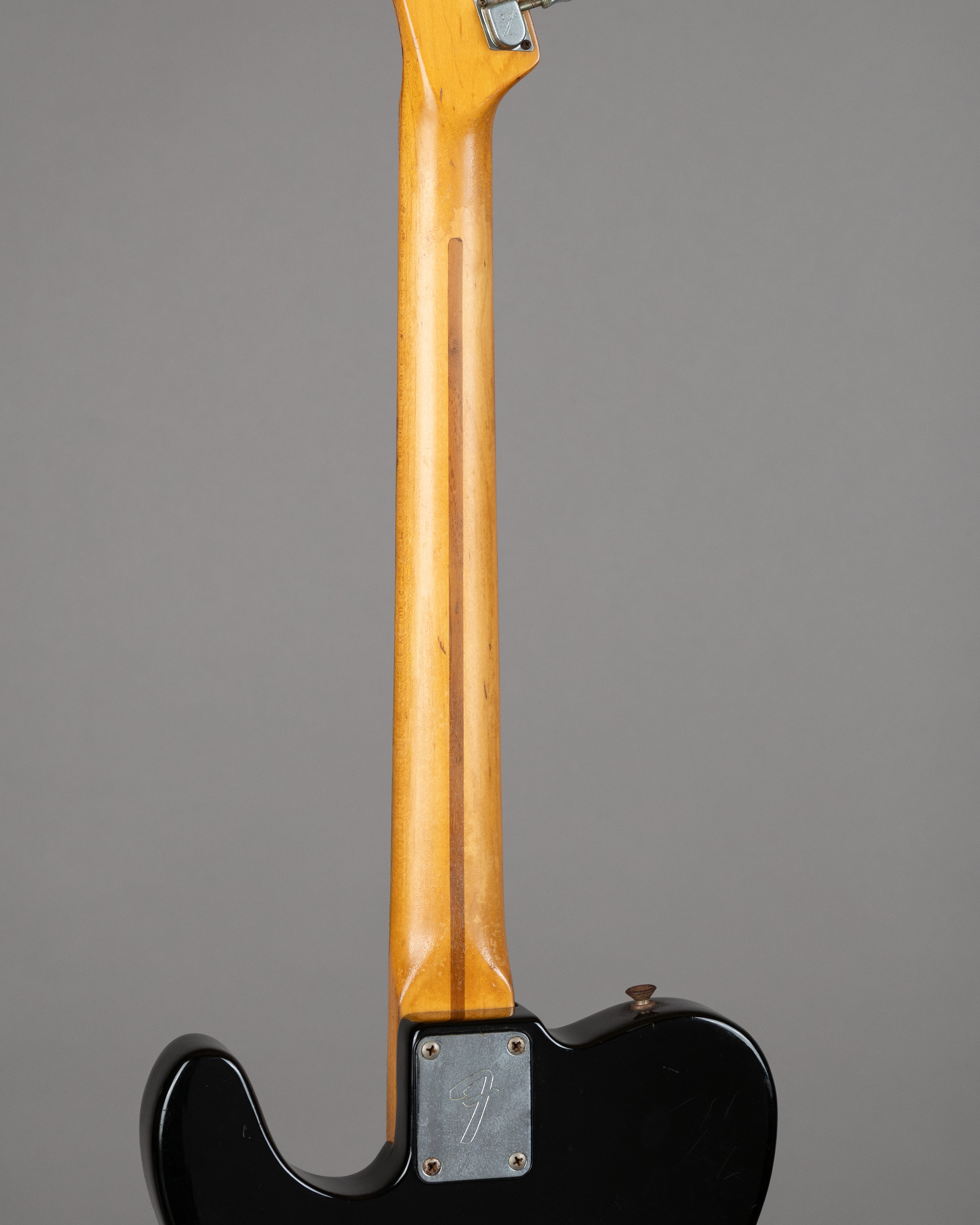 1981 Fender Telecaster (USA, Black over Capri Orange, OHSC)