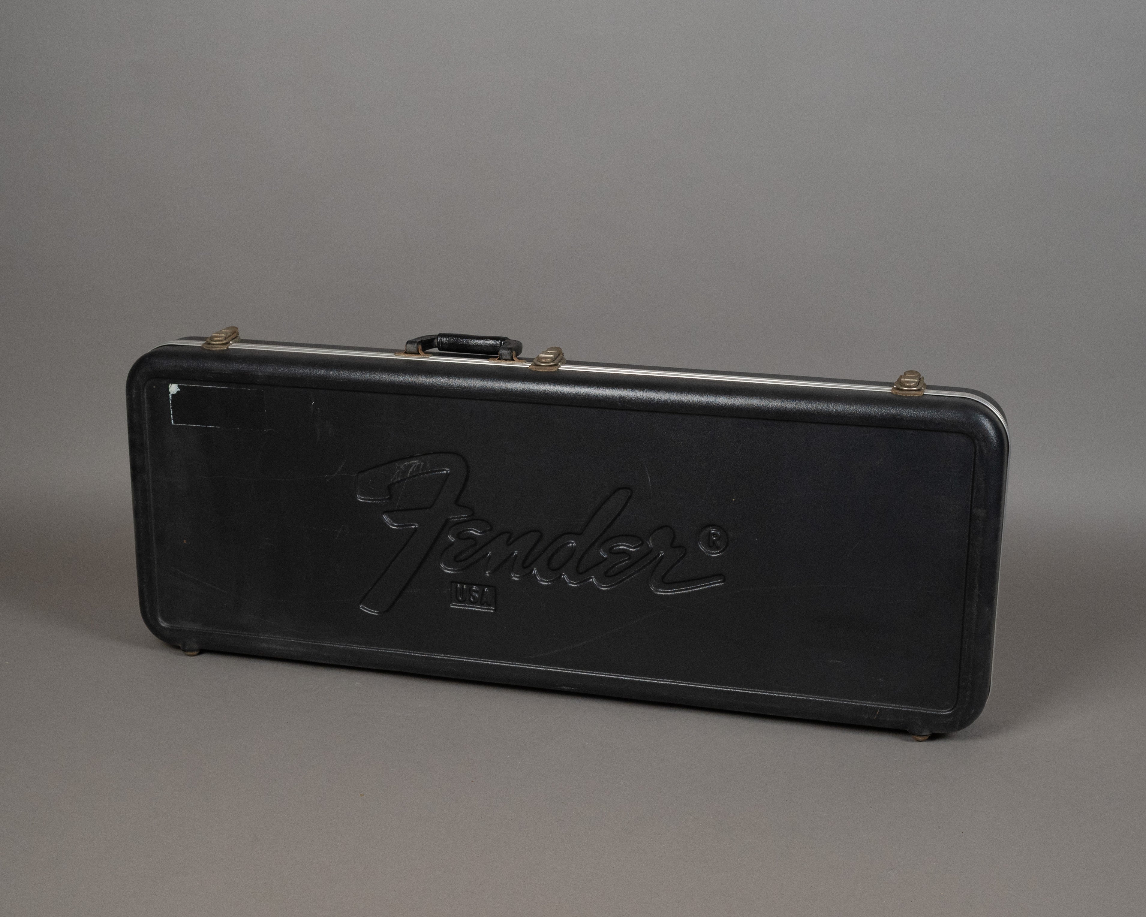 1981 Fender Telecaster (USA, Black over Capri Orange, OHSC)