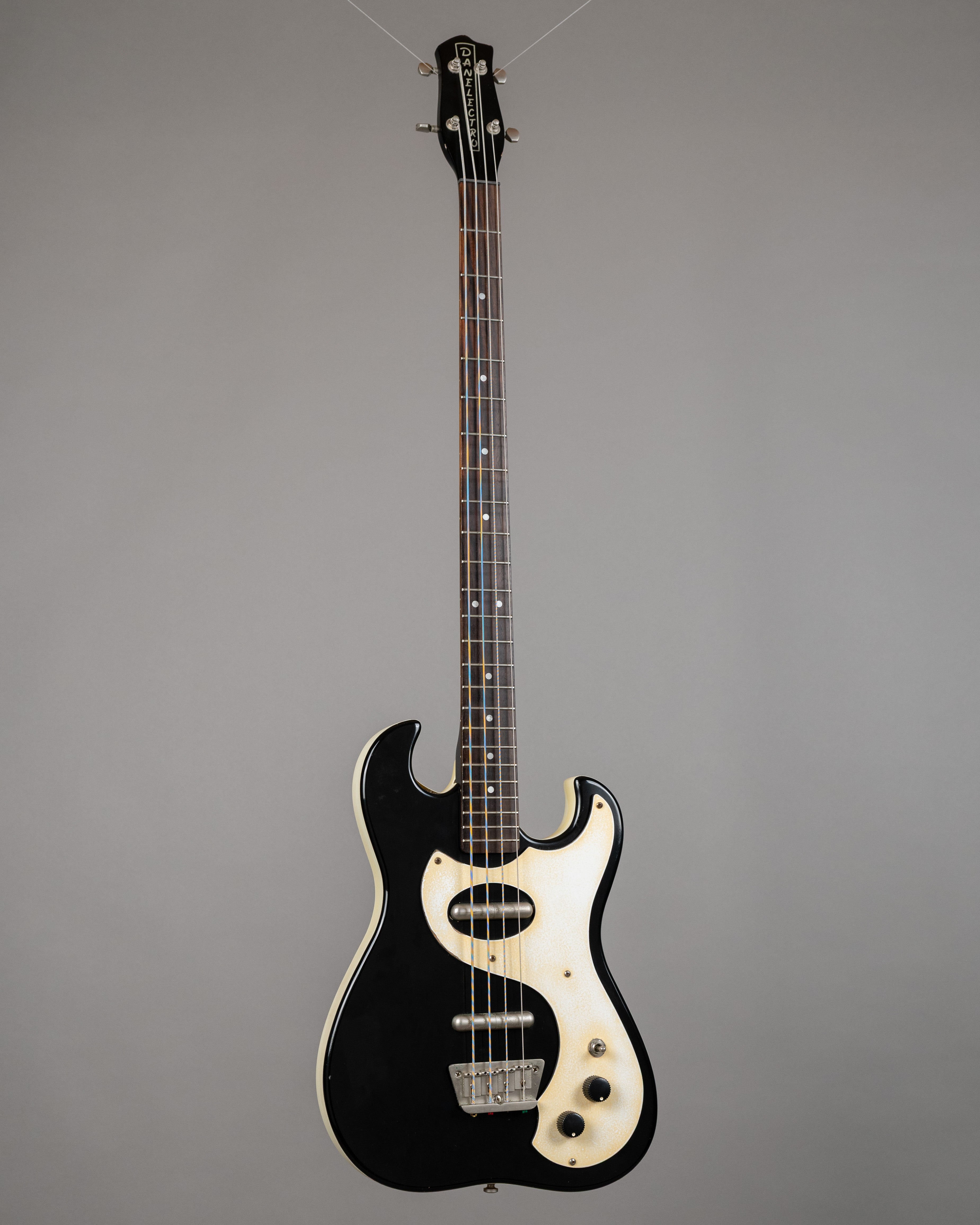 2000s Danelectro 63 Bass Black (China, Black, OGB)
