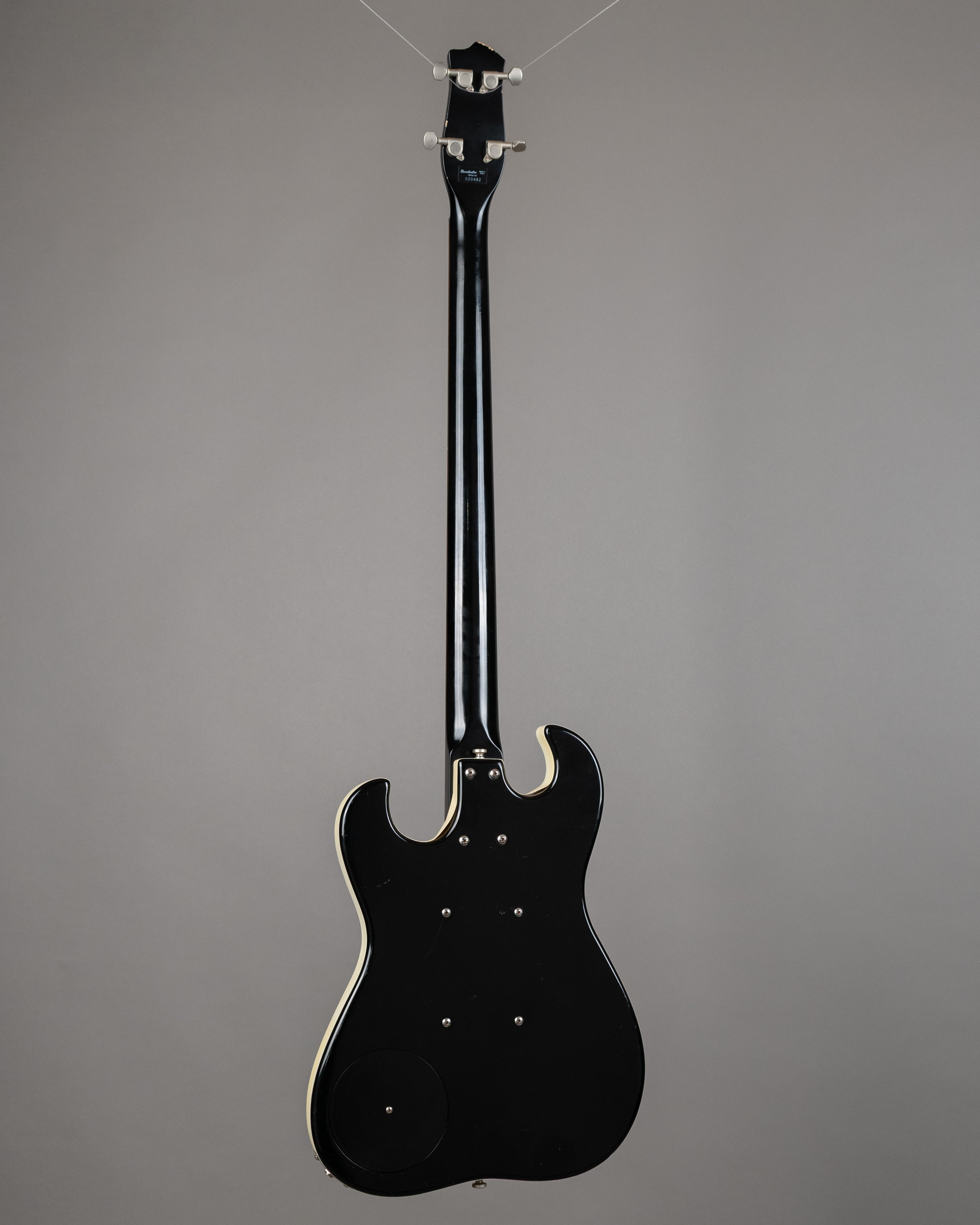 2000s Danelectro 63 Bass Black (China, Black, OGB)