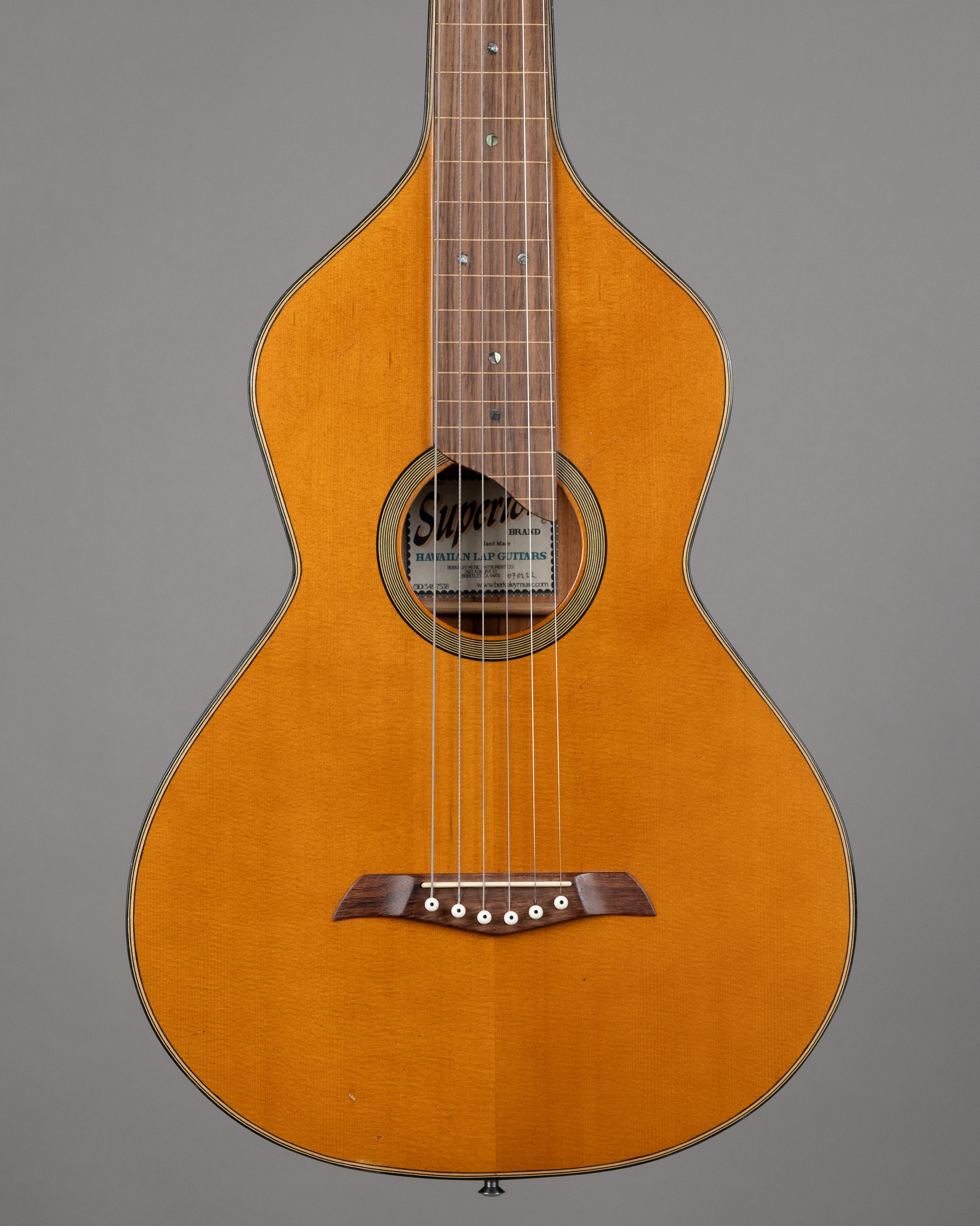 c2020s Superior Brand 'Weissenborn' Lap Steel (Mexico, Natural, HSC)