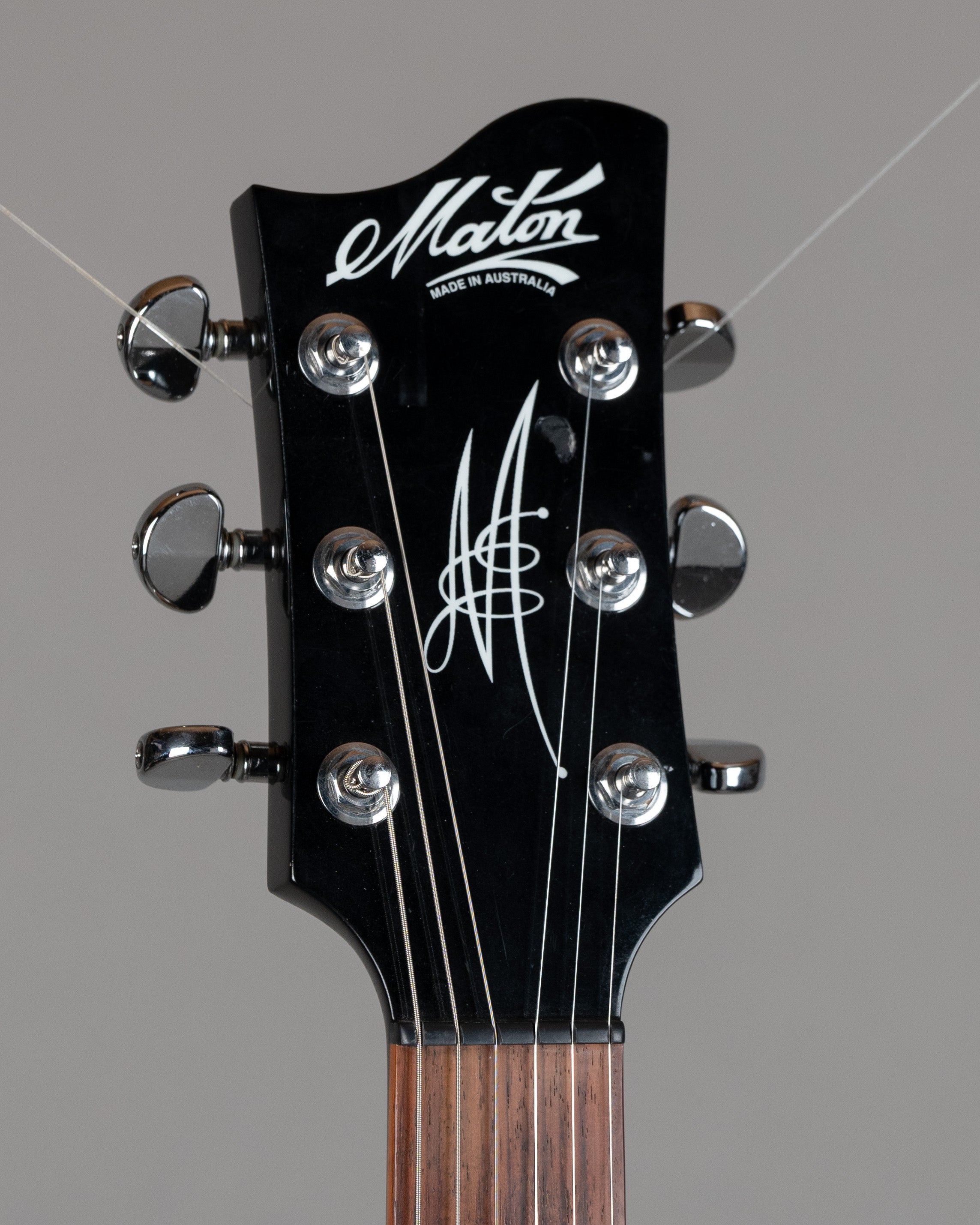 2012 Maton MS2000 Mastersound (Australia, Black, OHSC)