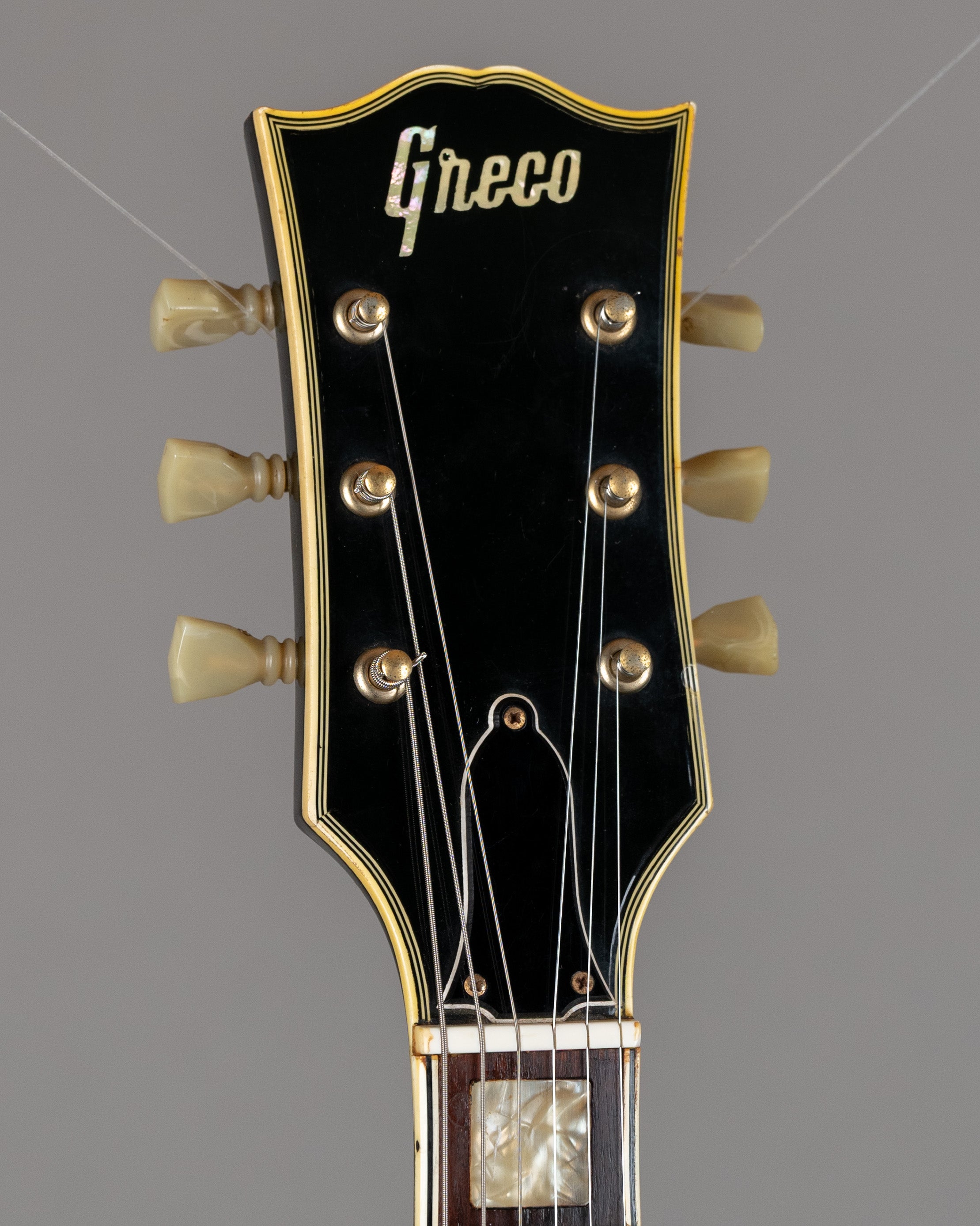 c1975 Greco EG360B 'Les Paul Custom' (Japan, Black)