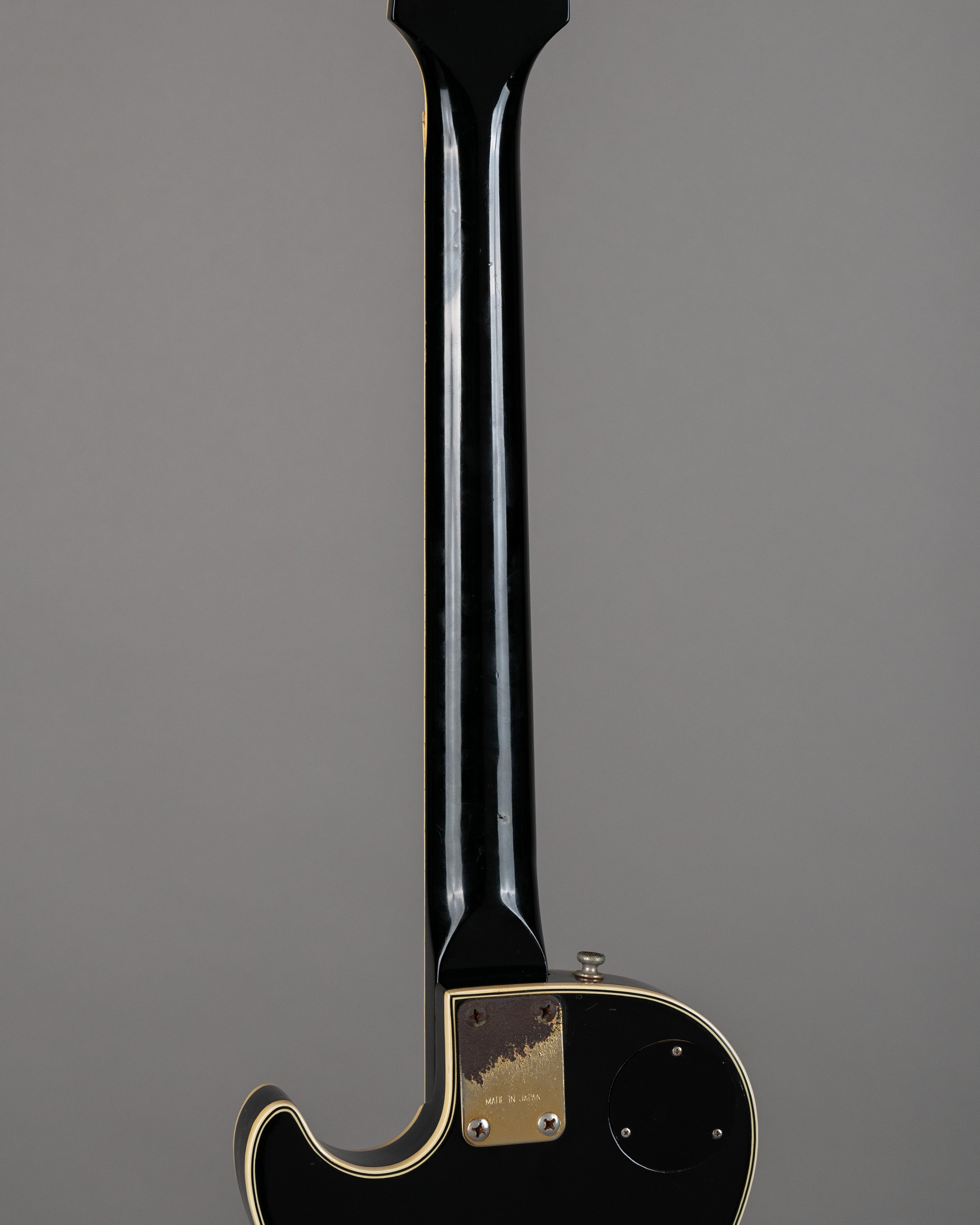 c1975 Greco EG360B 'Les Paul Custom' (Japan, Black)