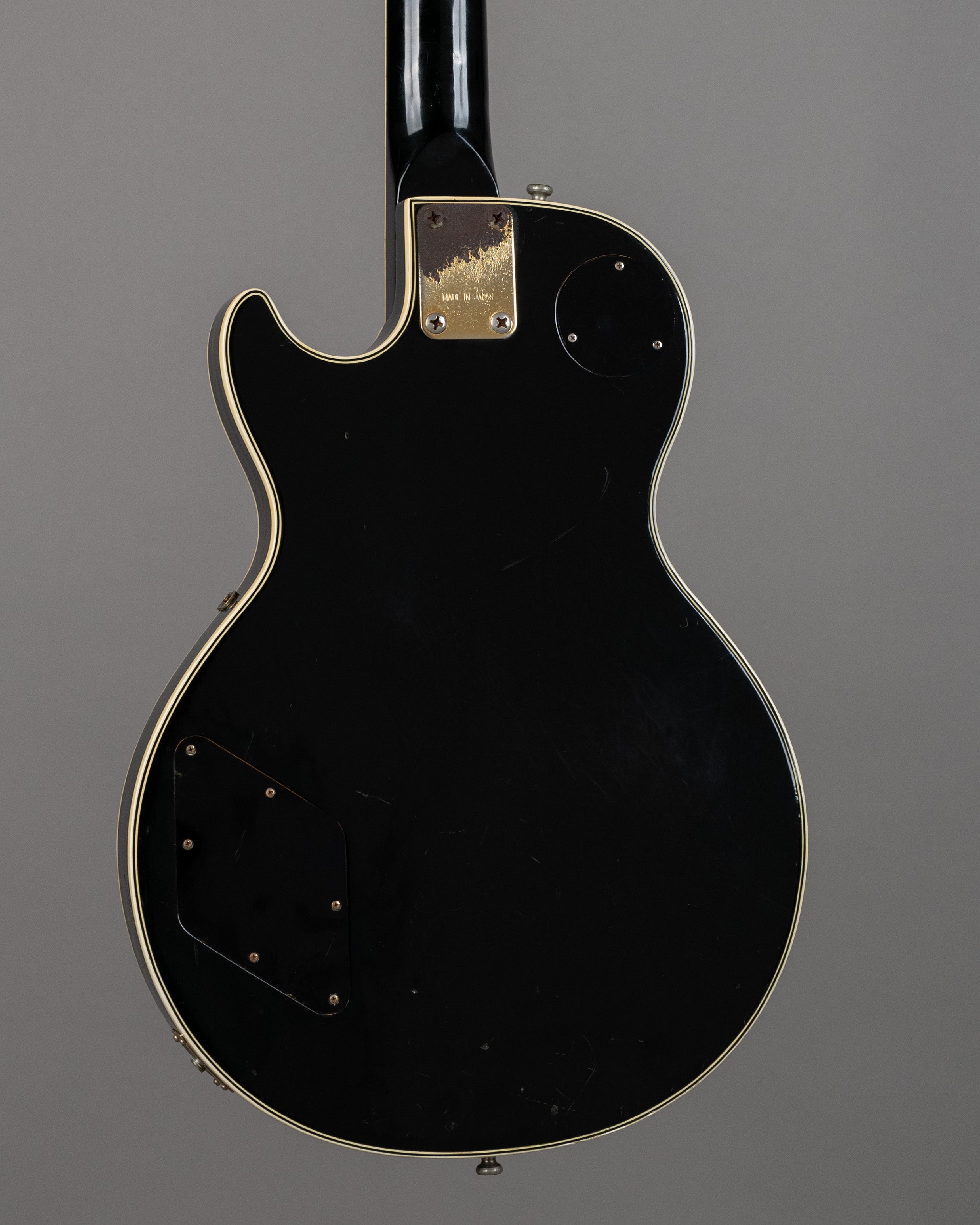 c1975 Greco EG360B 'Les Paul Custom' (Japan, Black)
