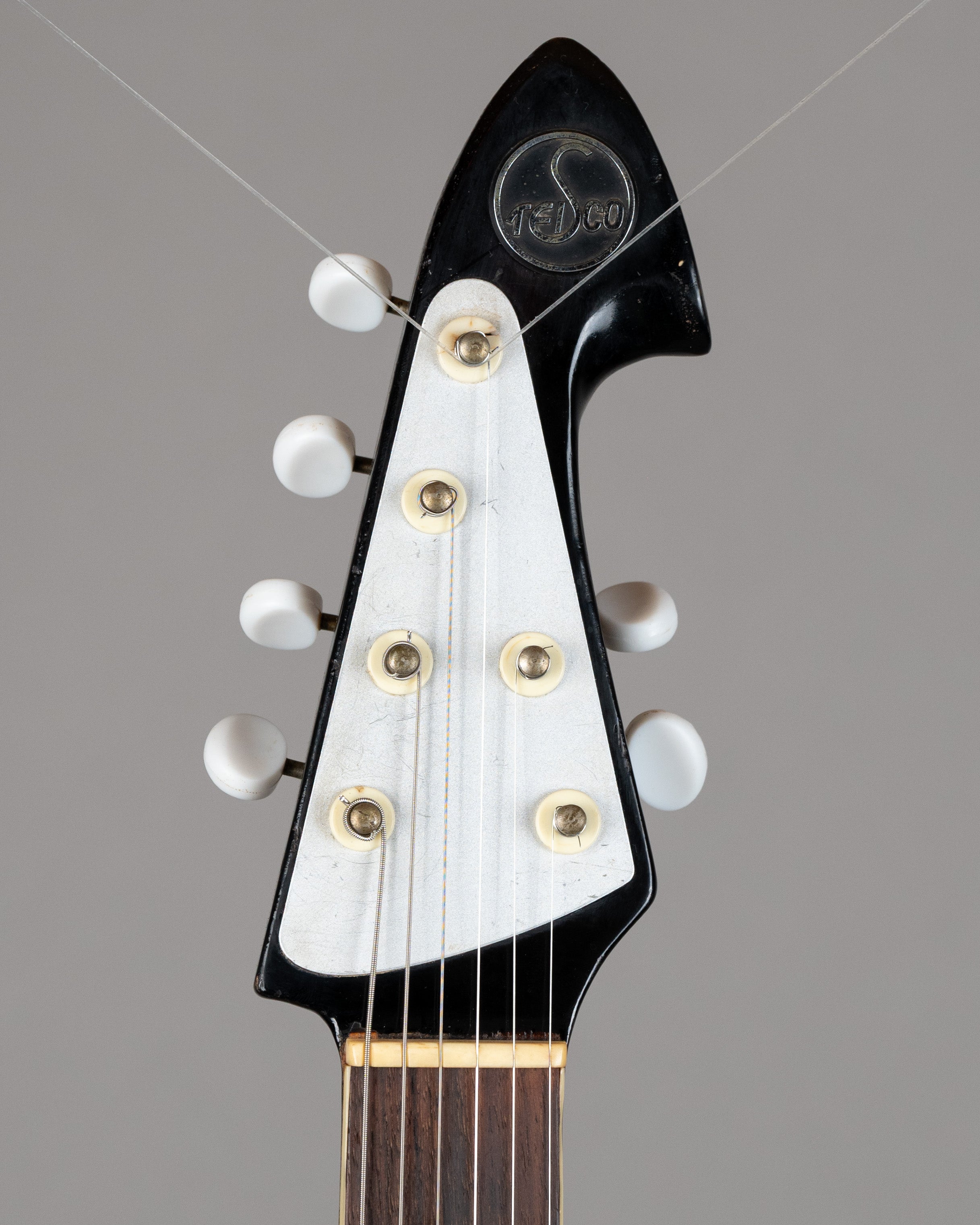 c1960s Teisco TG-64 (Japan, Redburst, Monkey Grip)