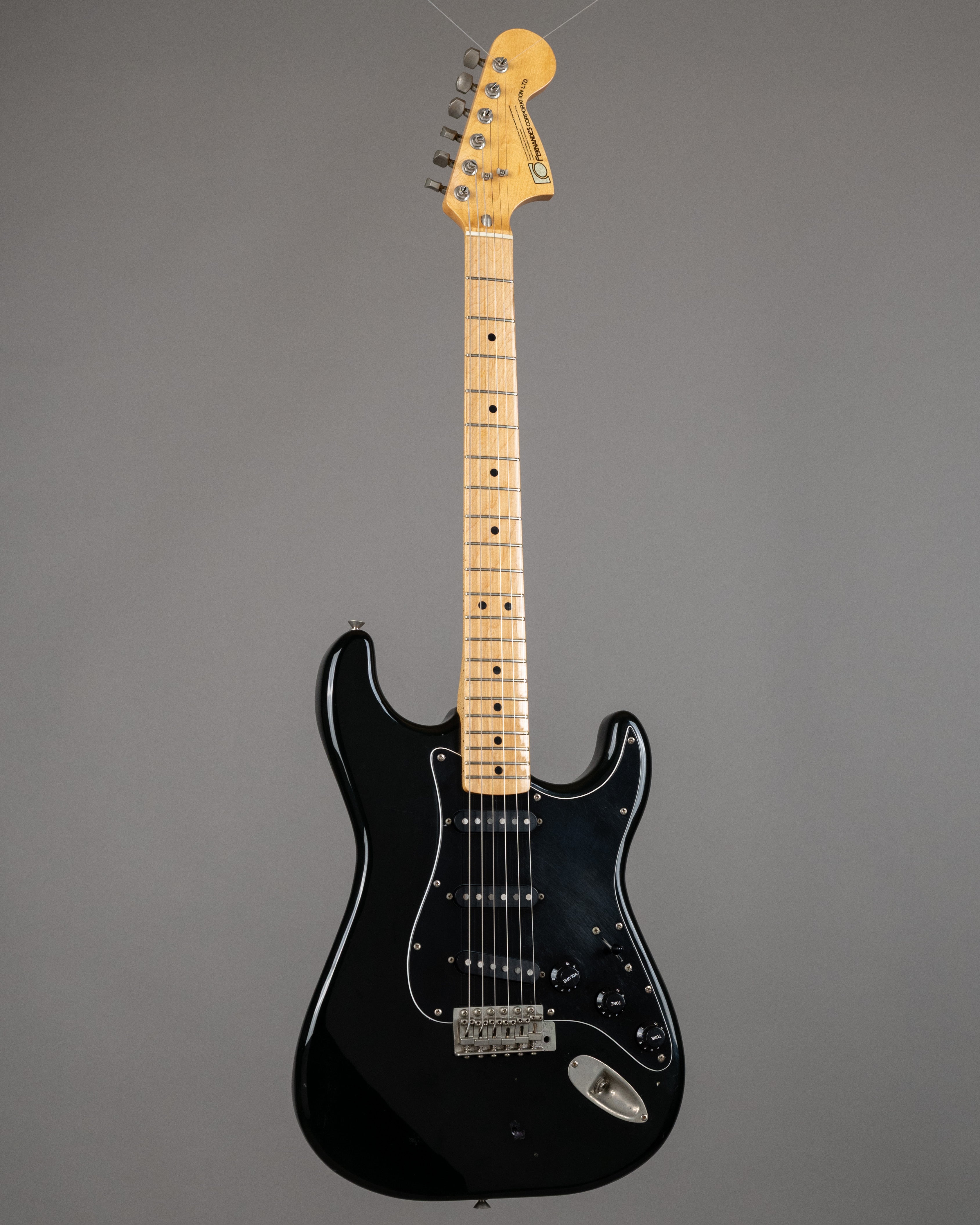 c1980s Fernandes FST-50 Stratocaster (Japan, Black)*