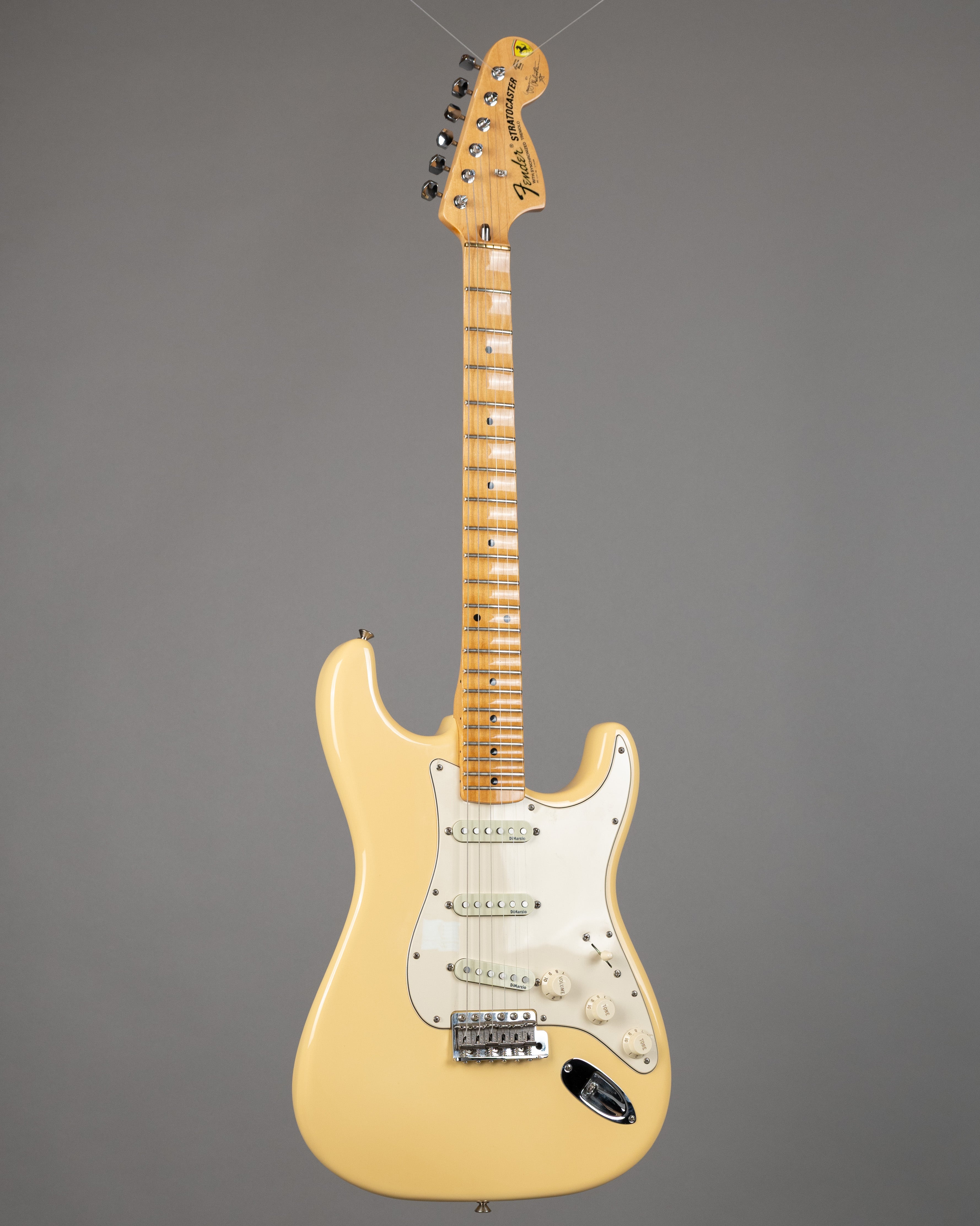 2001 Yngwie Malmsteen Stratocaster (USA, Olympic White, OHSC, Fury!)