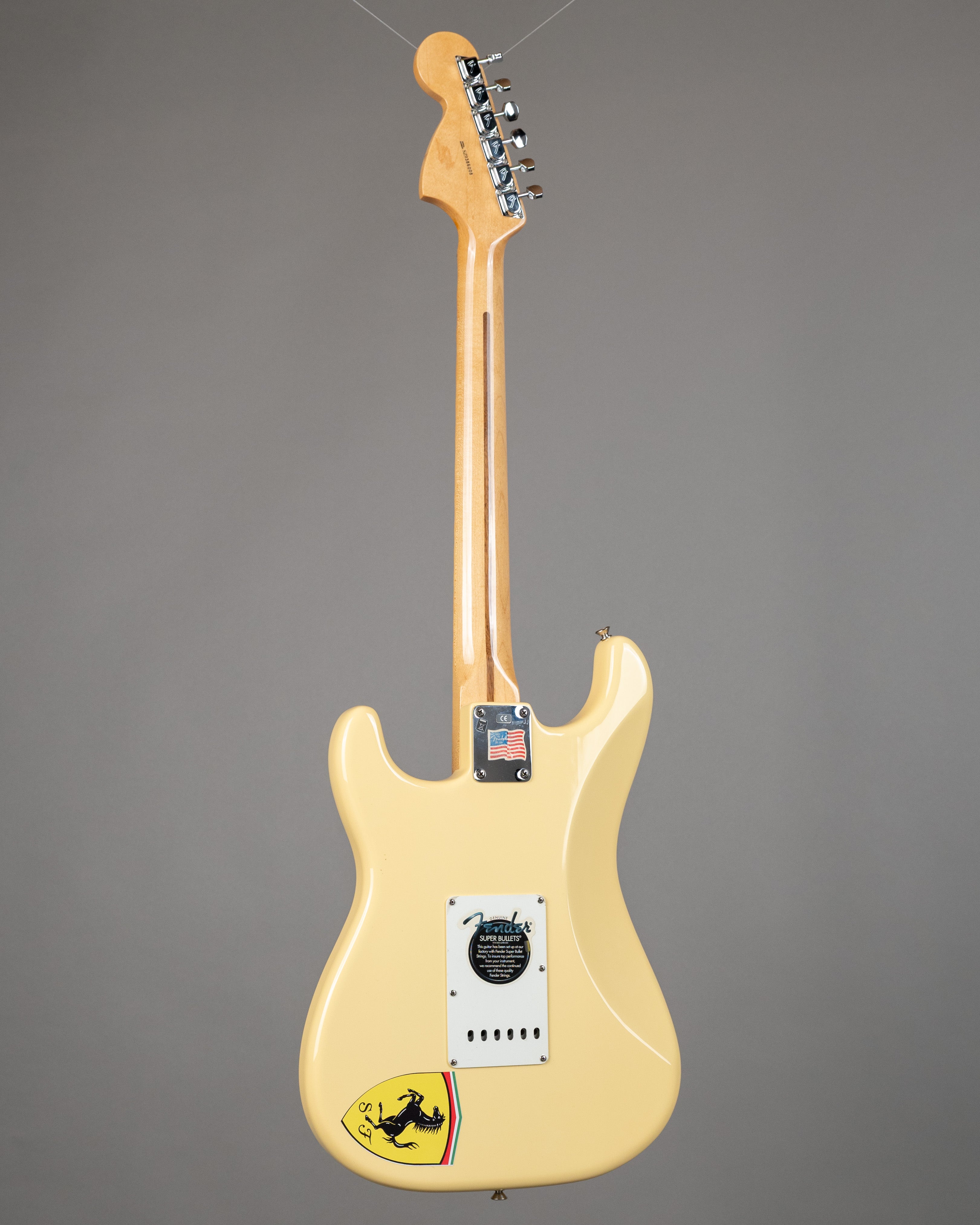 2001 Yngwie Malmsteen Stratocaster (USA, Olympic White, OHSC, Fury!)