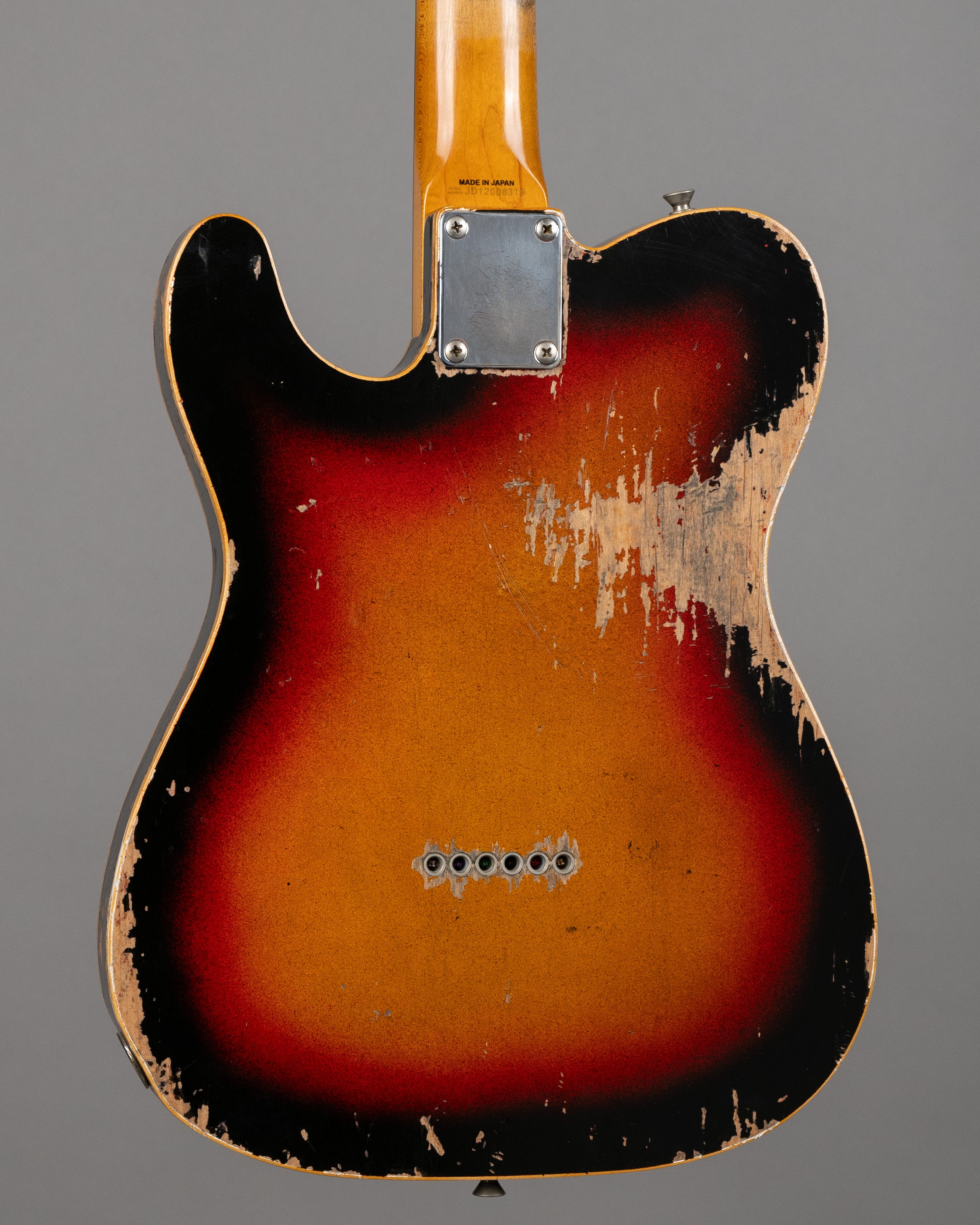 2012 Fender Telecaster Custom (Japan, Sunburst Relic, Sunburst)