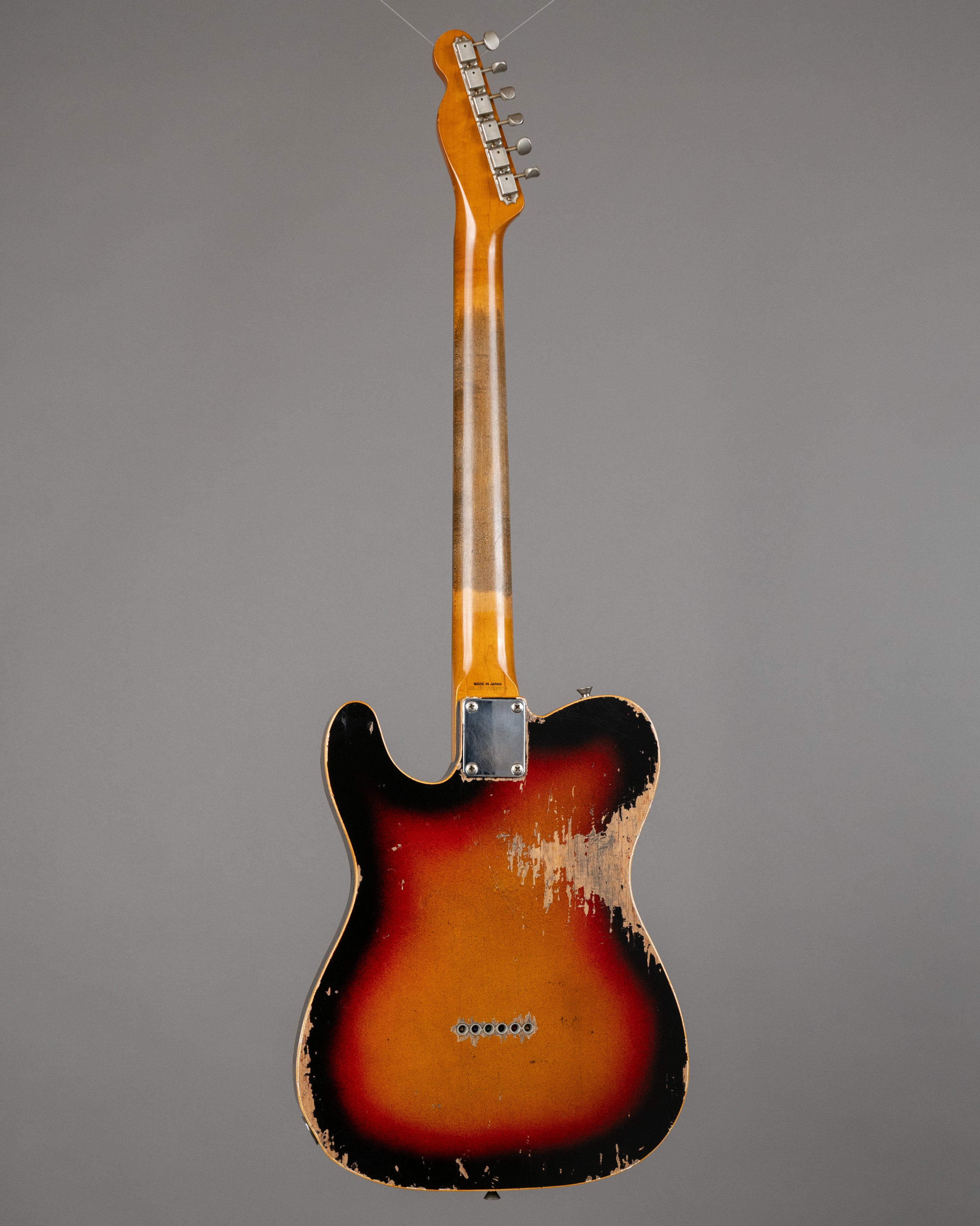 2012 Fender Telecaster Custom (Japan, Sunburst Relic, Sunburst)