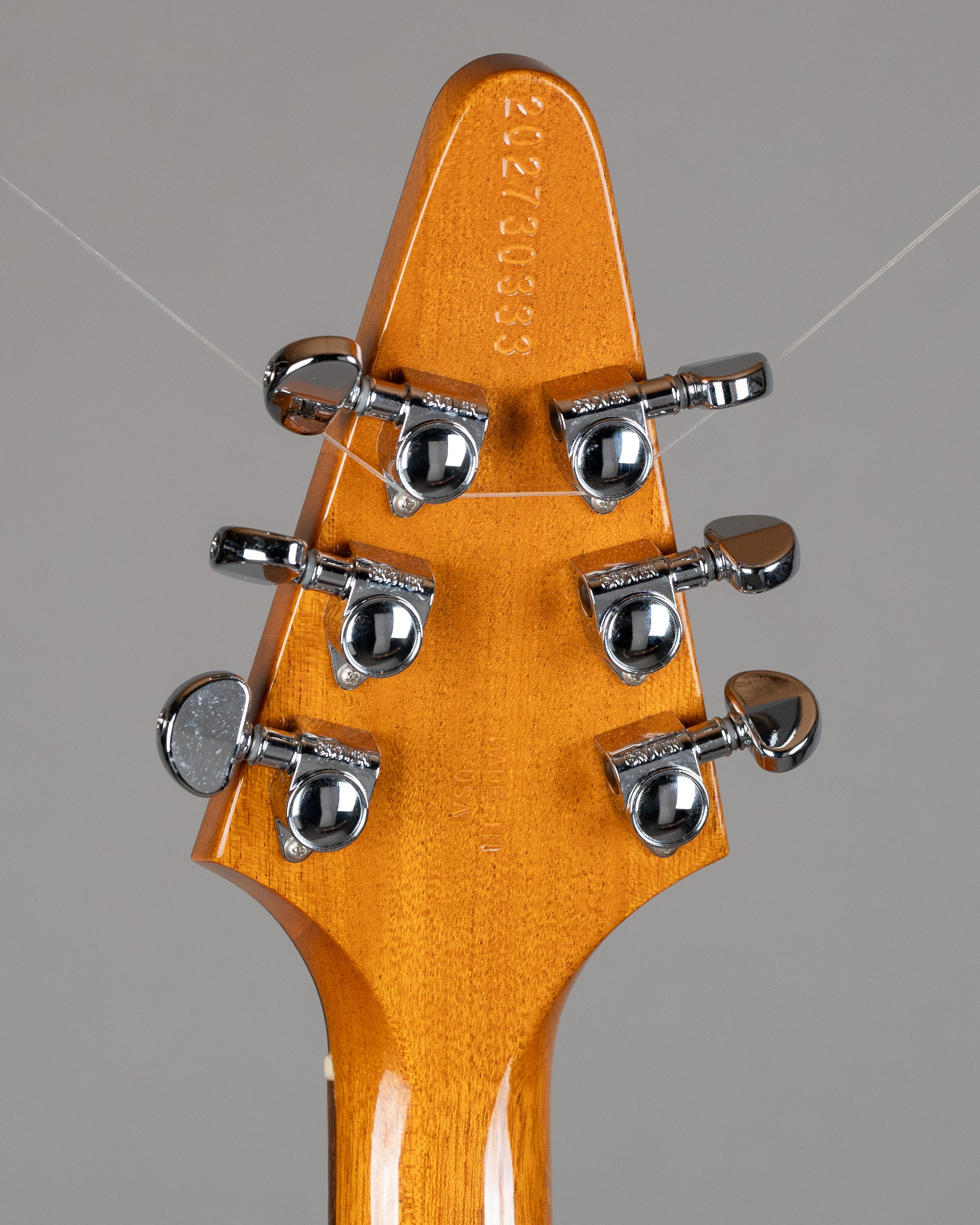 2023 Gibson ’70s Flying V (USA, Antique Natural, OHSC)