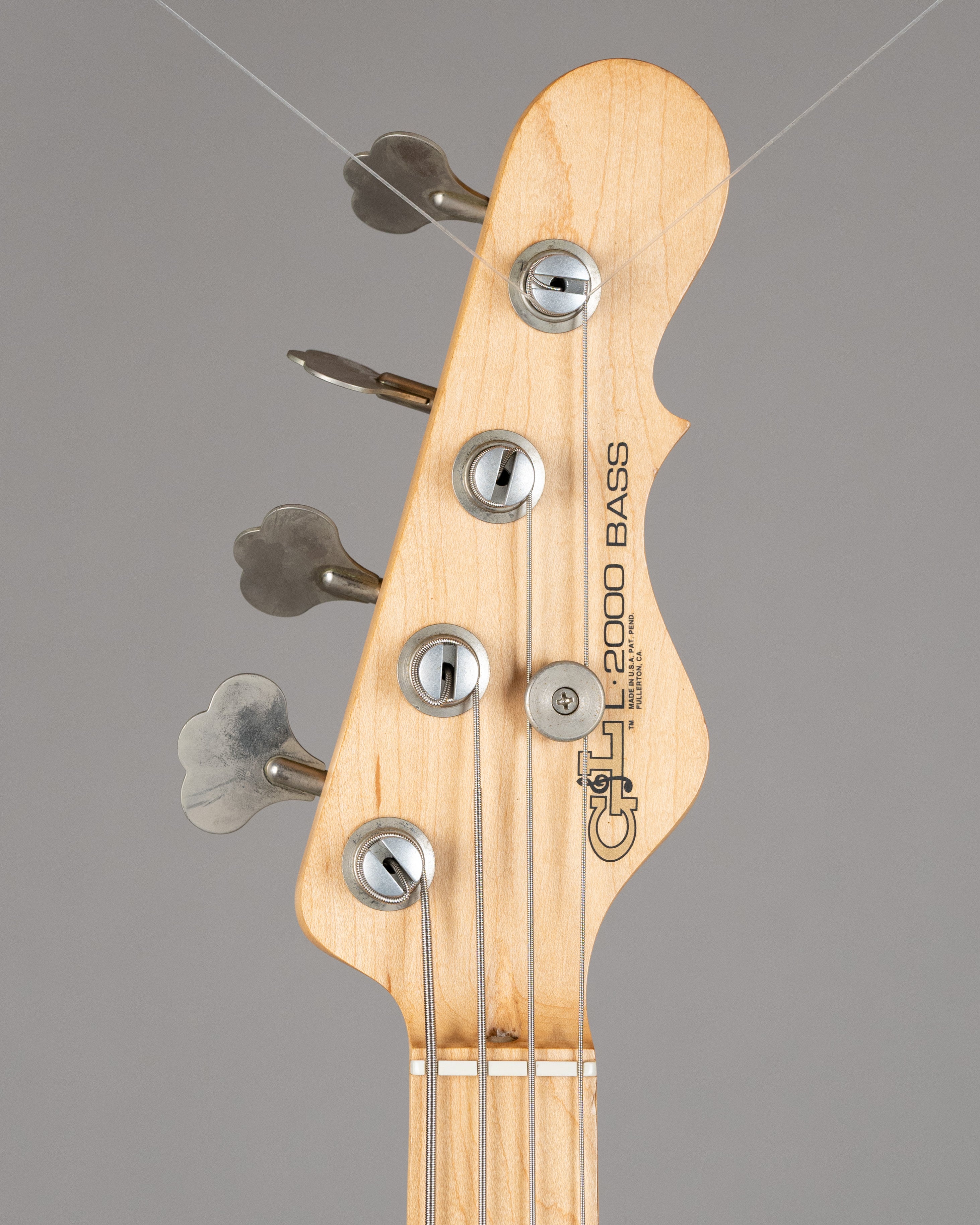 1997 G&L L2000-OPM Bass (USA, Red Swirl, COA, OHSC)