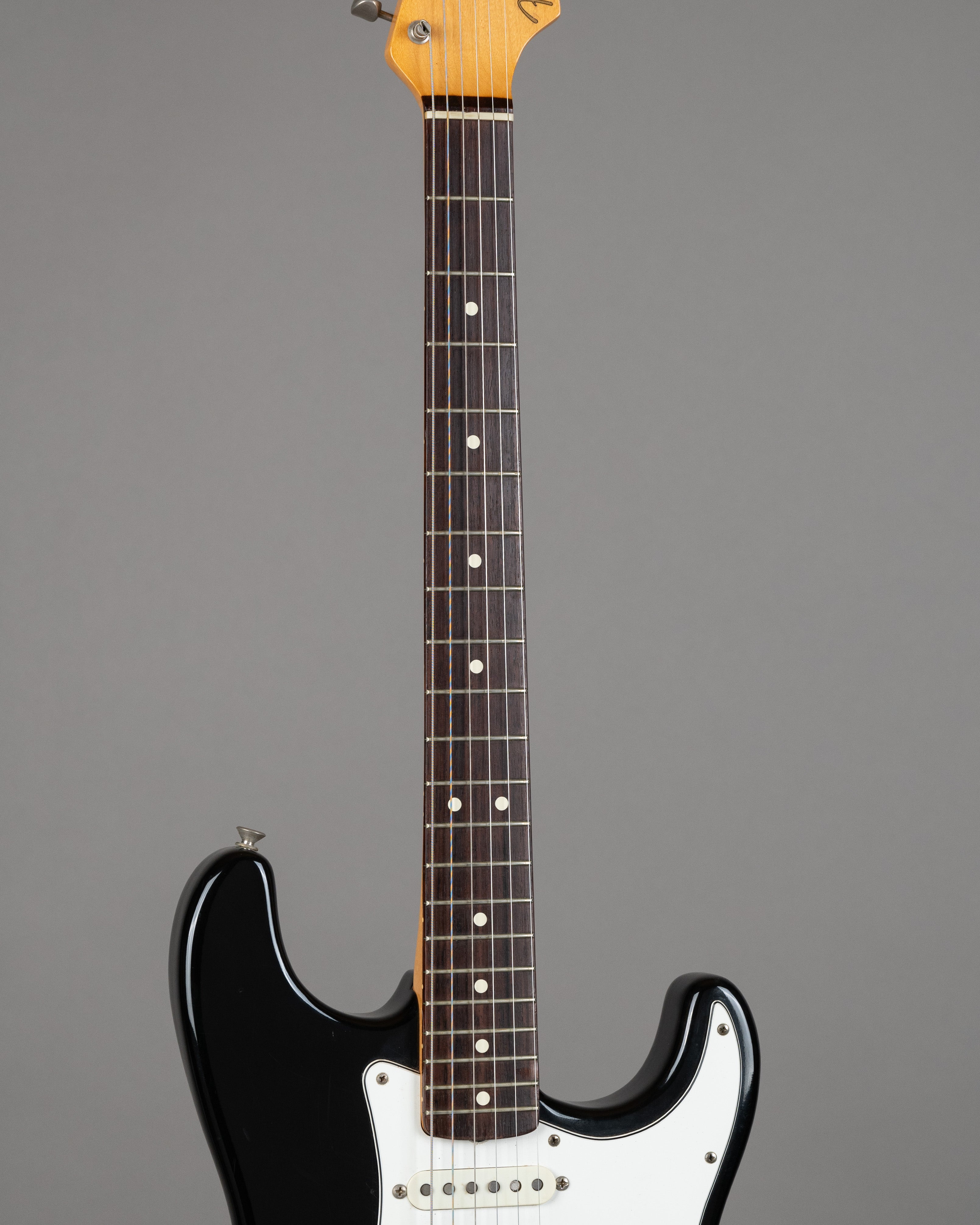 1990 Fender AVRI 62 Stratocaster (USA, Black, OHSC)