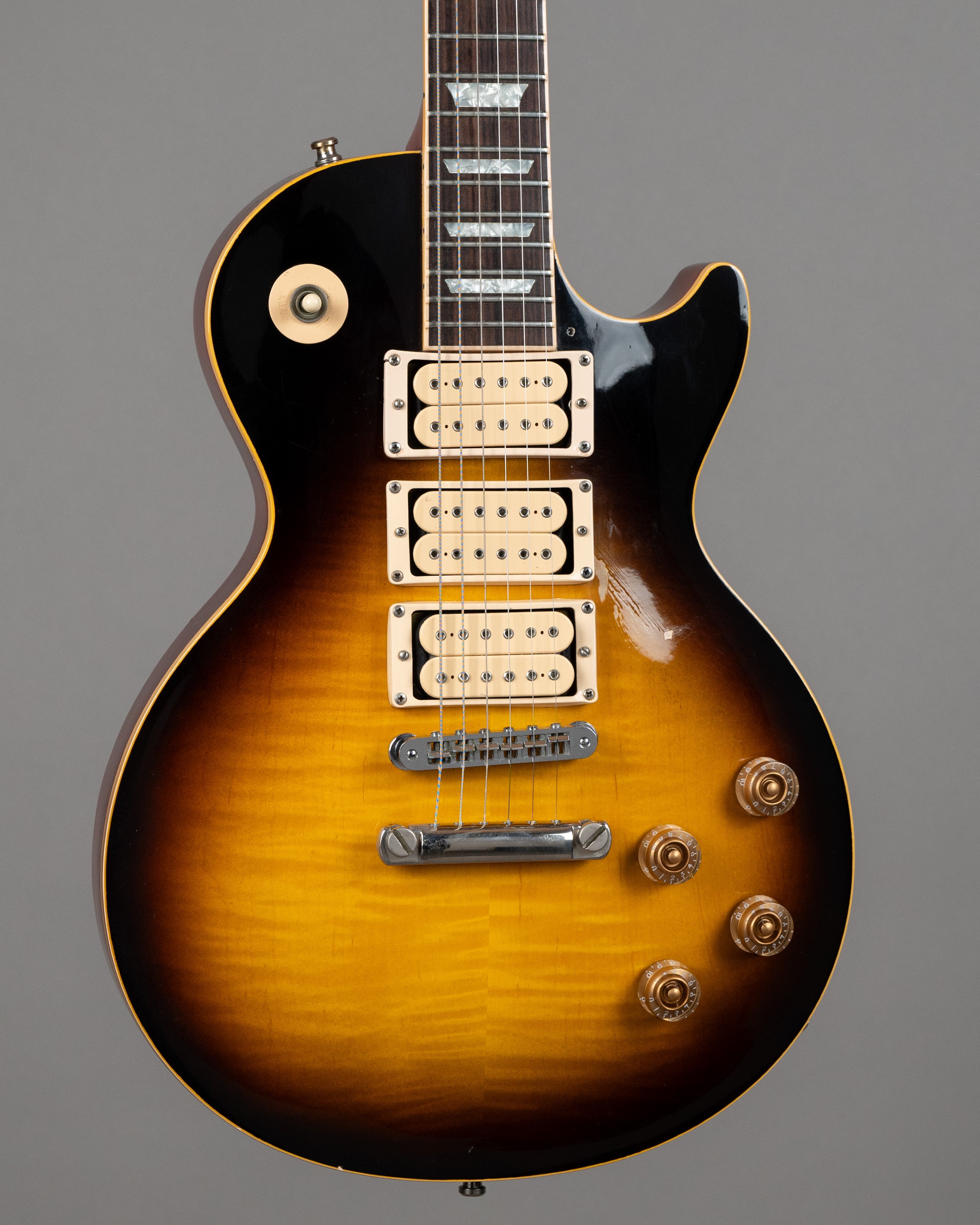 2002 Gibson Les Paul Standard Ace Frehley Mod (USA, Tobacco Burst, OHSC)