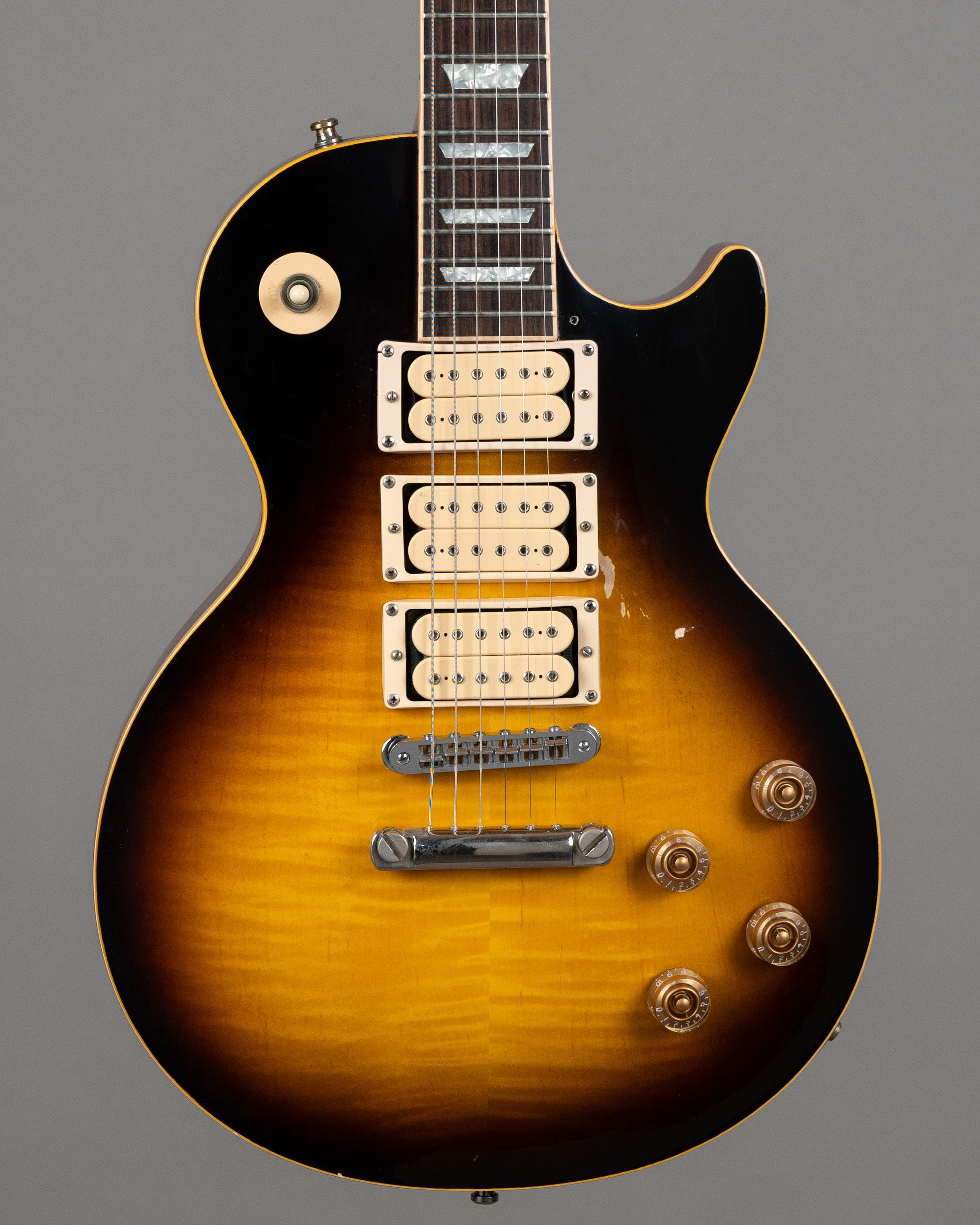2002 Gibson Les Paul Standard Ace Frehley Mod (USA, Tobacco Burst, OHSC)