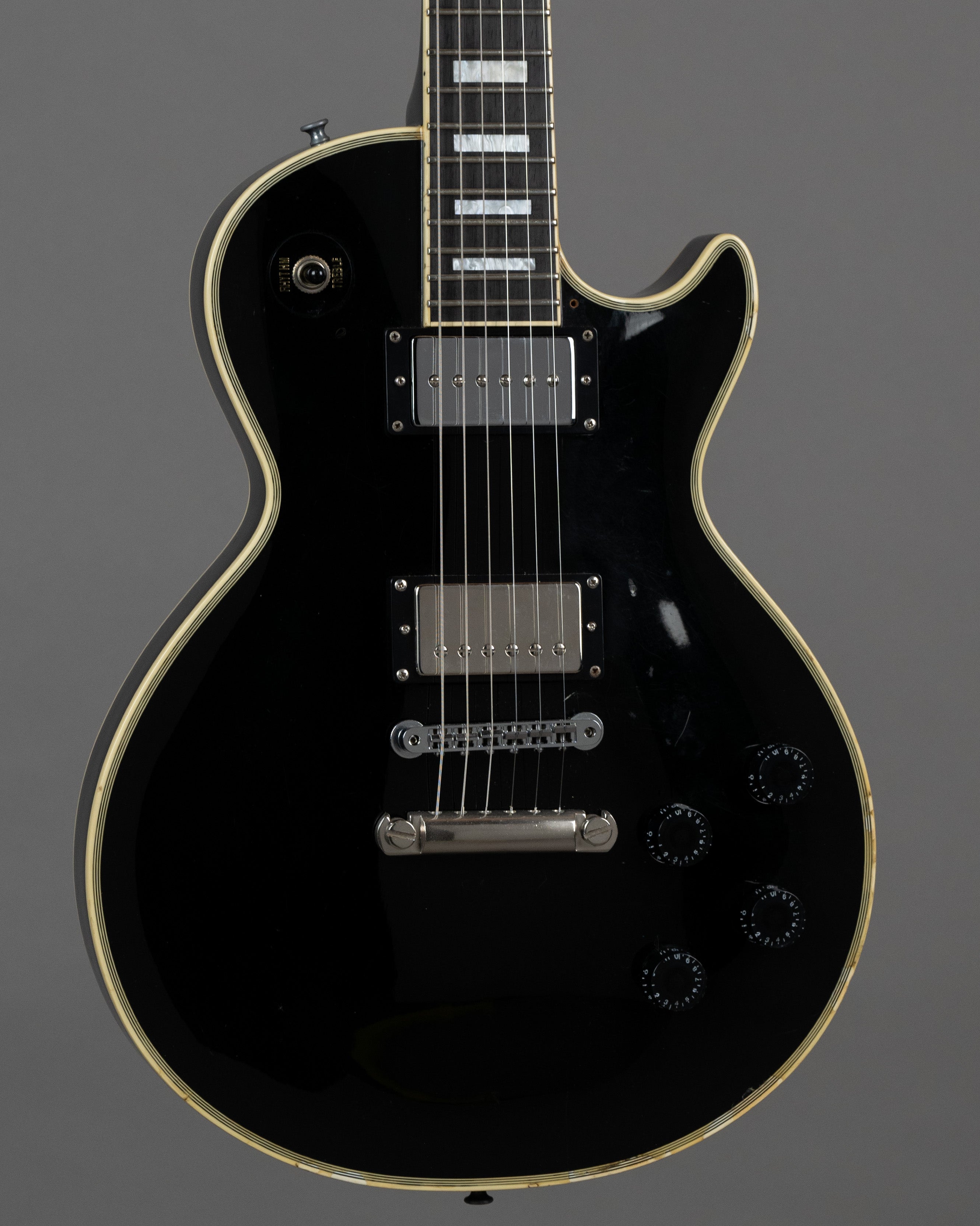 c1990s Edwards Les Paul Custom (Japan, Black)