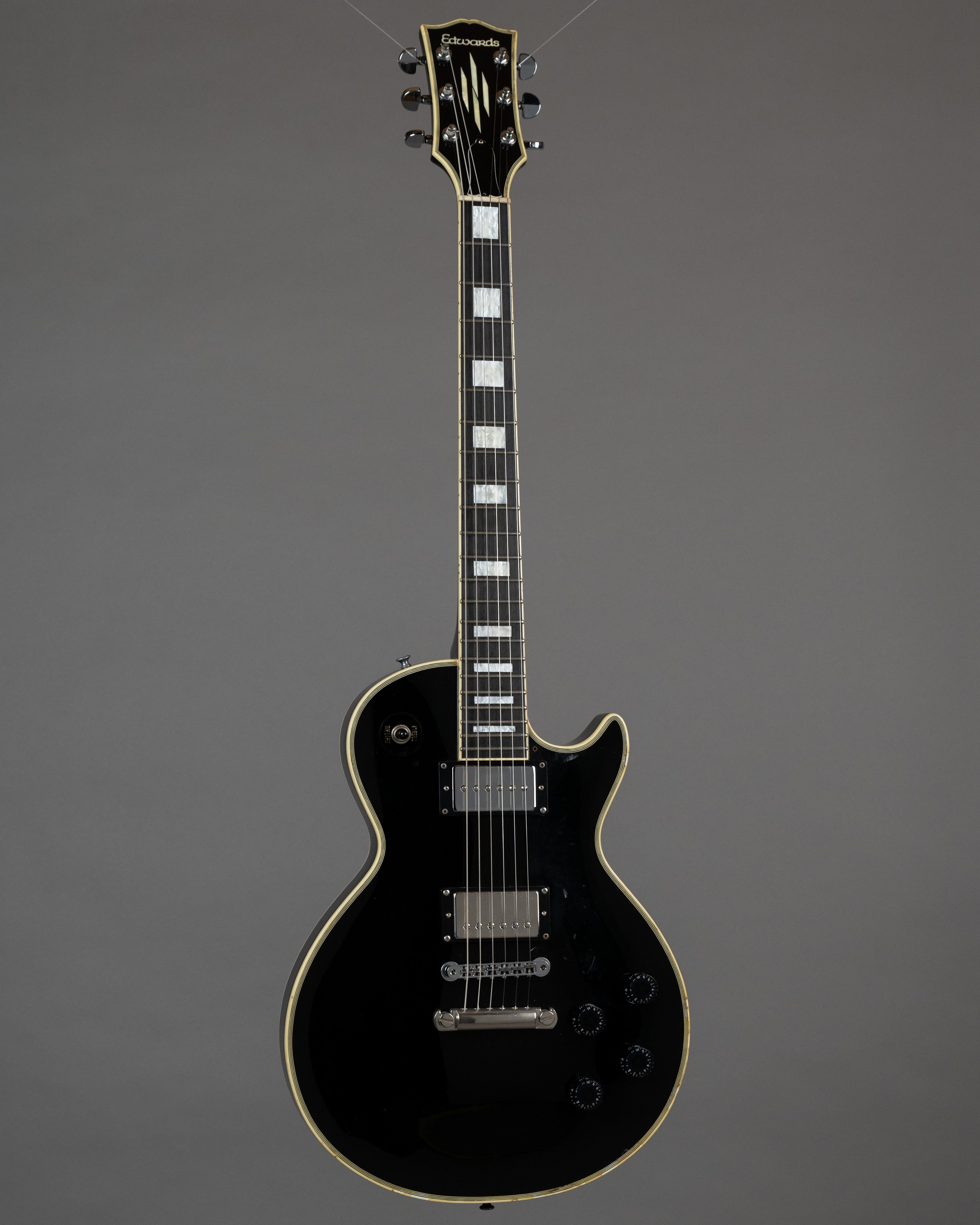 c1990s Edwards Les Paul Custom (Japan, Black)