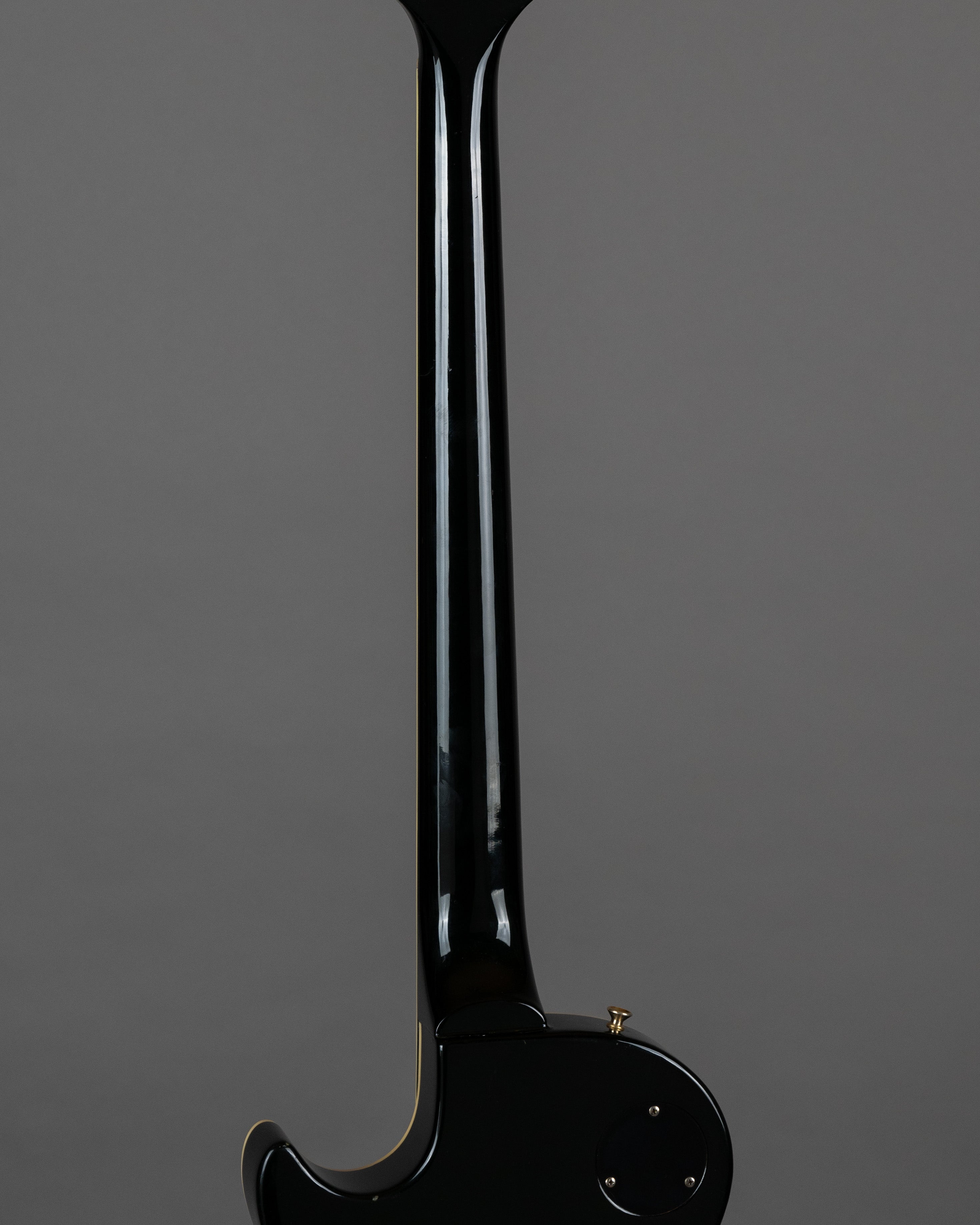 c1992 Greco EGB-100 Les Paul Custom Bass (Japan, Black, TKL Case)