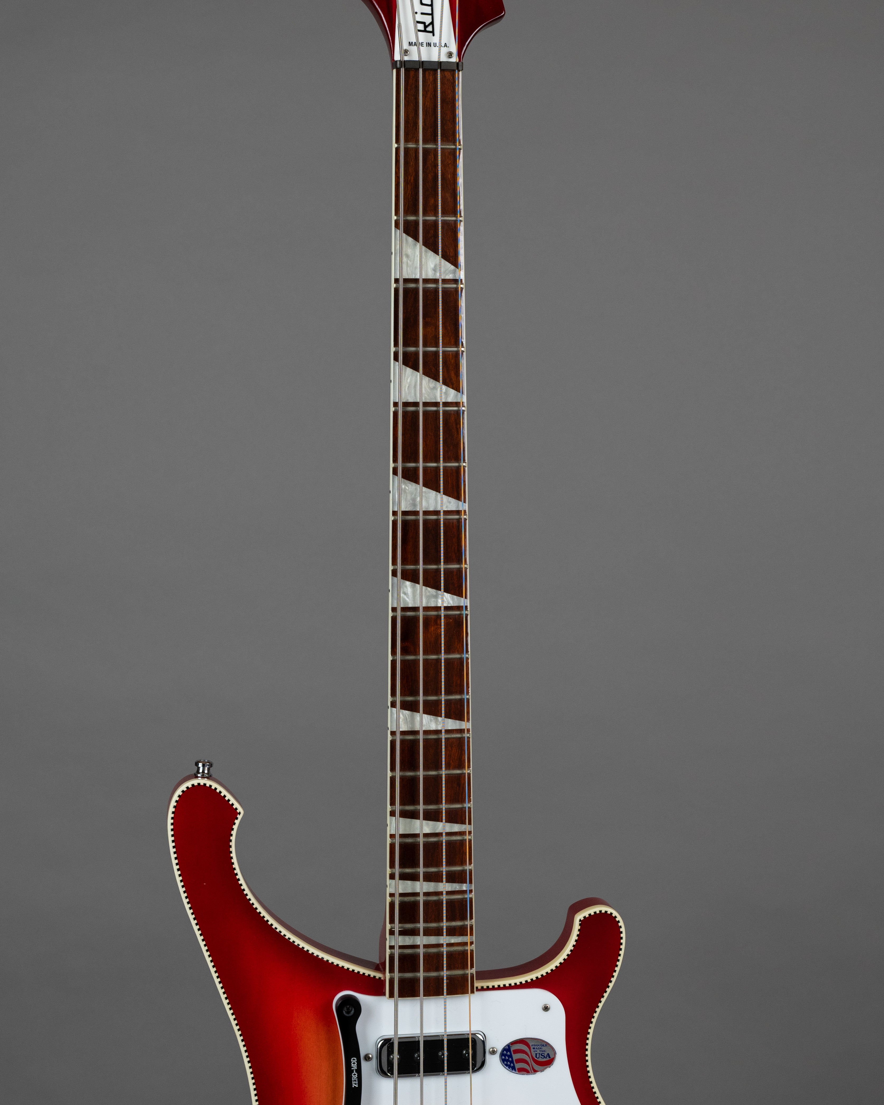 2014 Rickenbacker LTD 4003 FG CB Checkerboard Binding Fireglo Japan Exclusive Run (USA, Fireglo, OHSC)