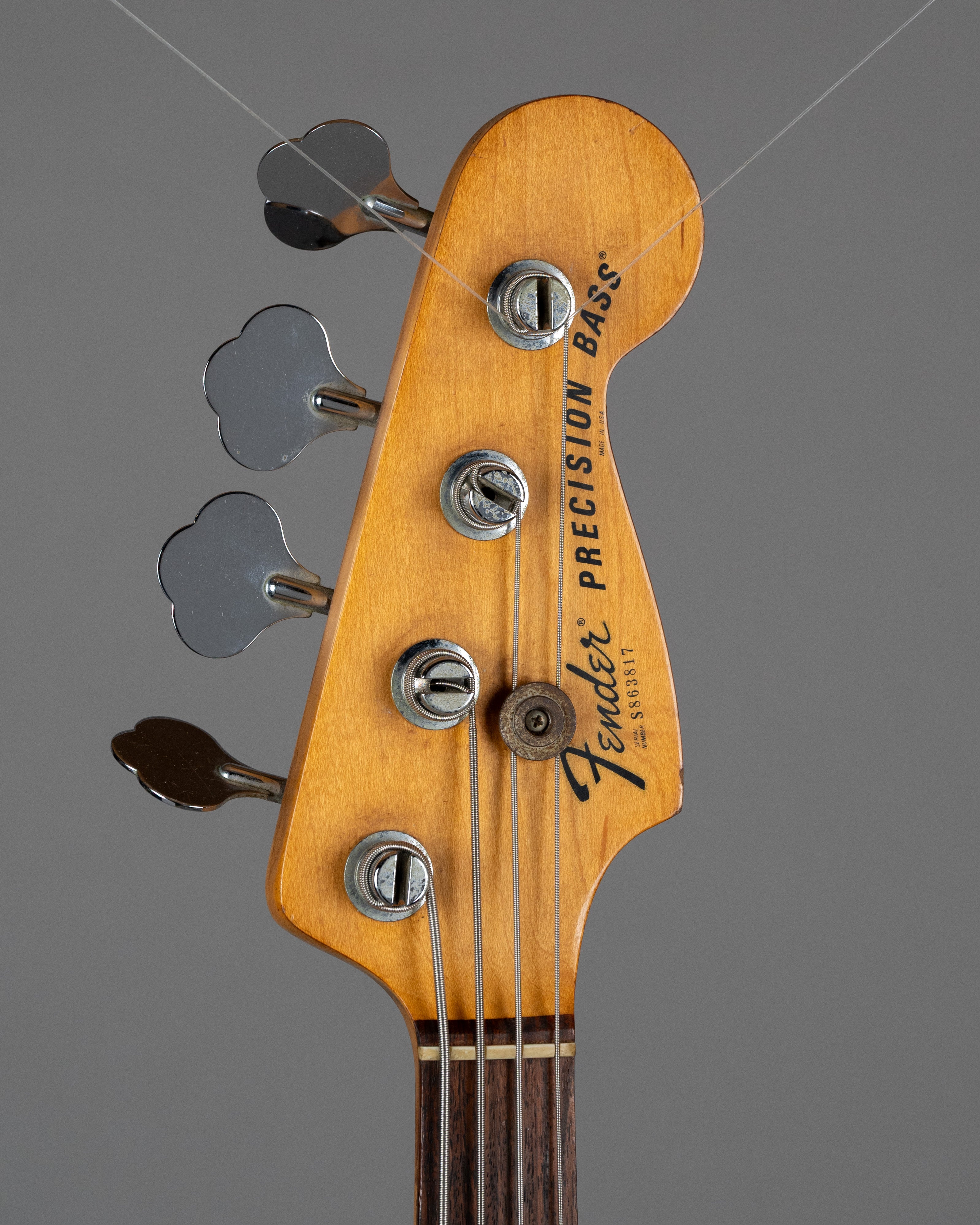 1976 Fender USA Precision Bass (USA, Sunburst, OHSC)